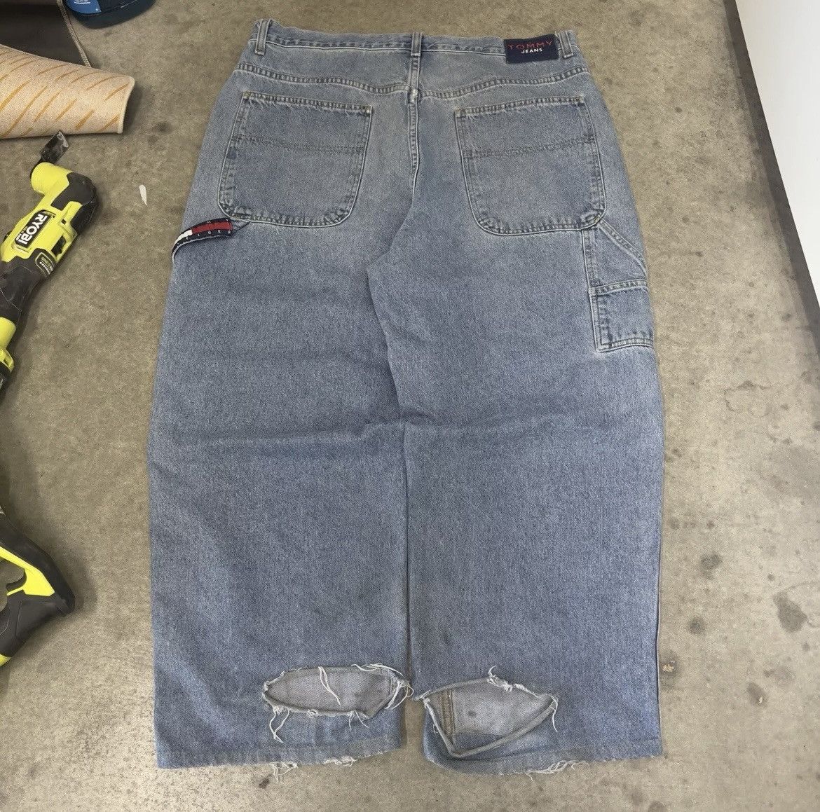 Tommy Hilfiger × Vintage Tommy hilfiger carpenter jeans Size US 40 / EU 56 - 1 Thumbnail