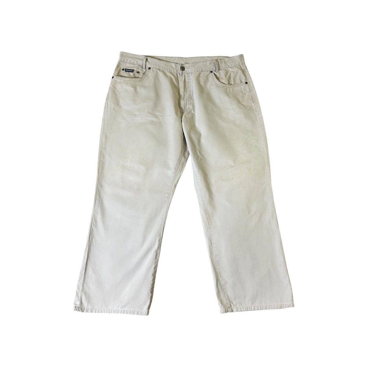 Yves Saint Laurent Vintage Yves Saint Laurent Big Logo Pants Size US 37 - 2 Thumbnail