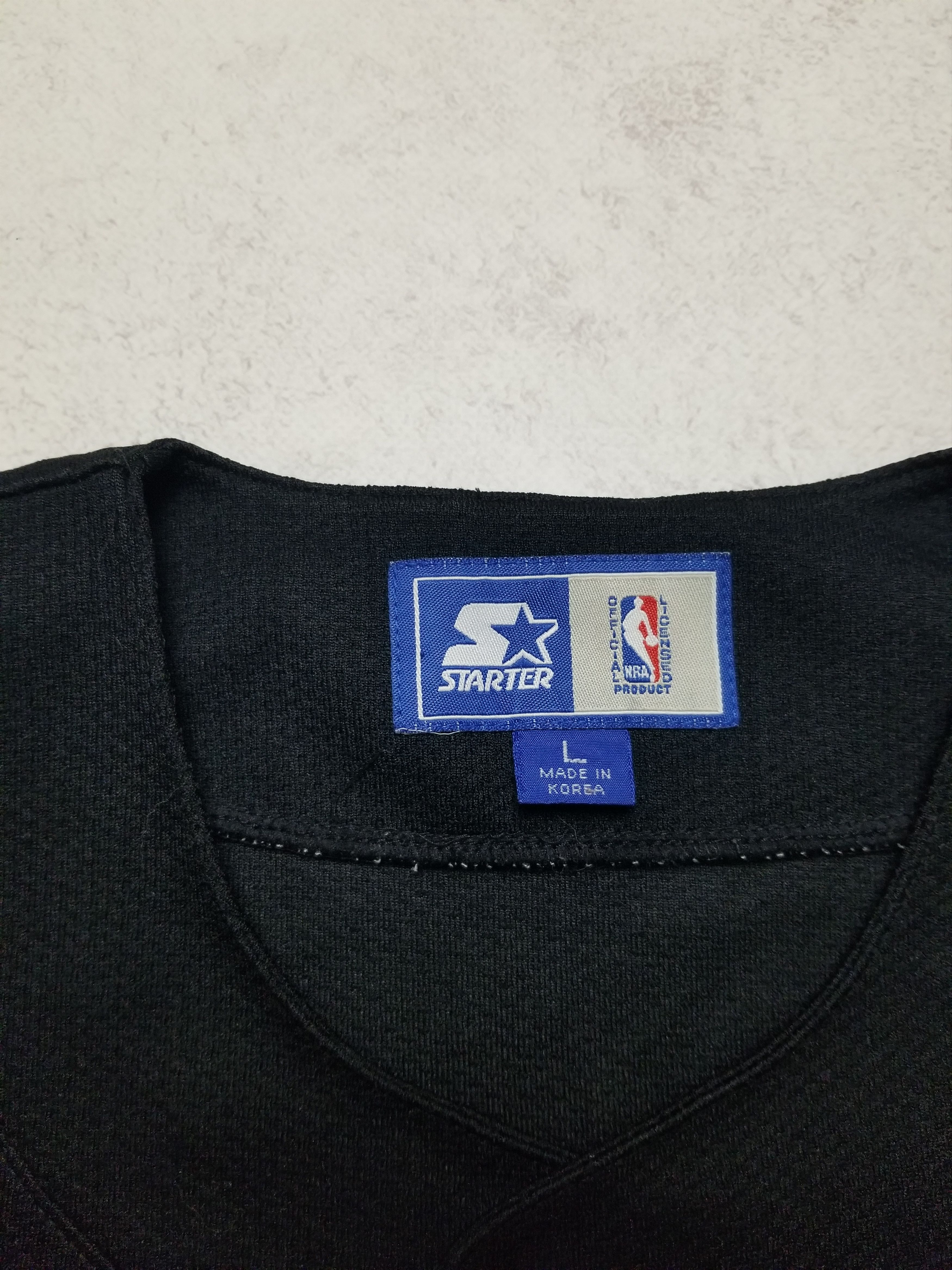 Starter Starter NBA Chicago Bulls Button Up Jersey Short Sleeve Top Size US L / EU 52-54 / 3 - 12 Thumbnail