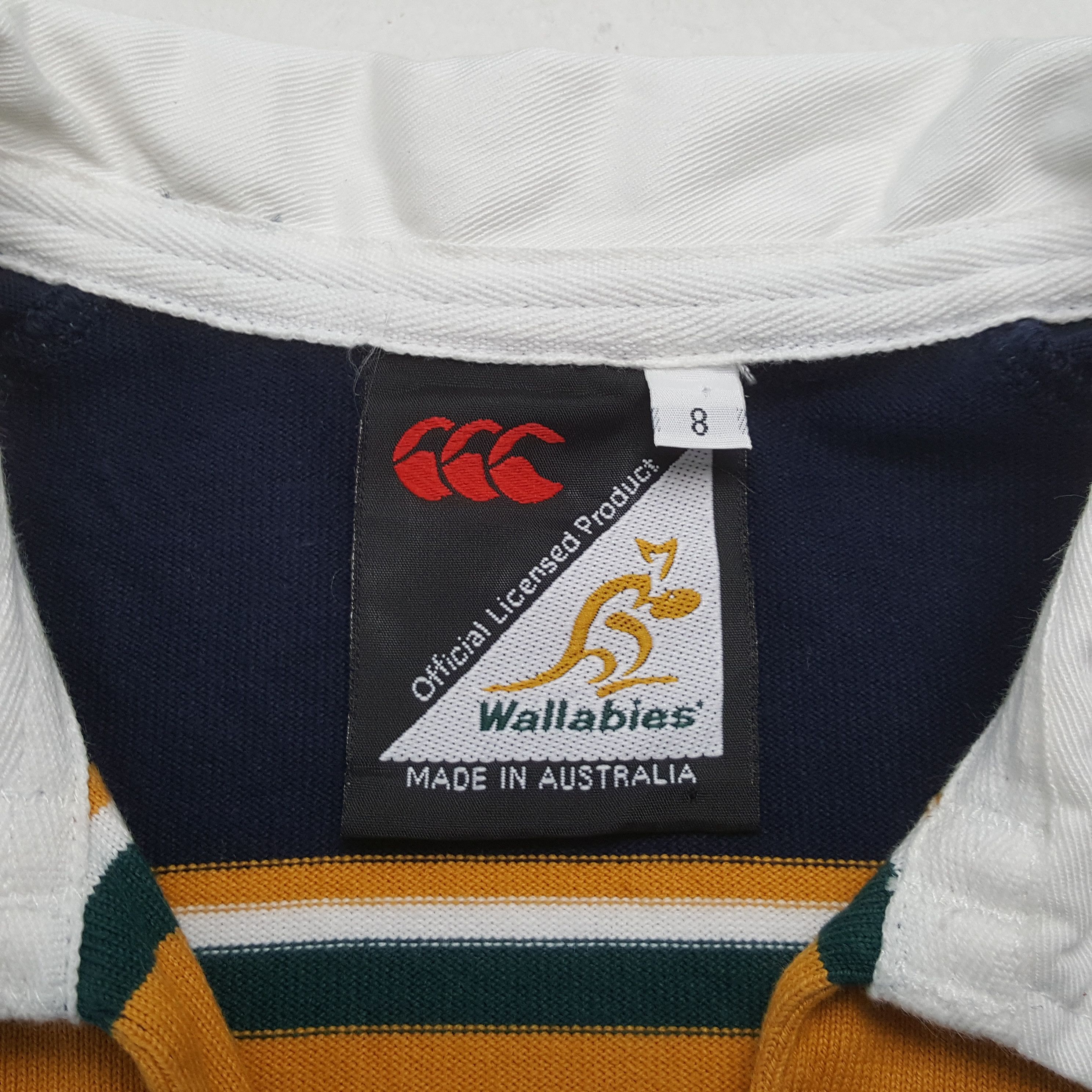 Canterbury of New Zealand Canterbury Wallabies Polos C301N44 Size US XS / EU 42 / 0 - 6 Thumbnail