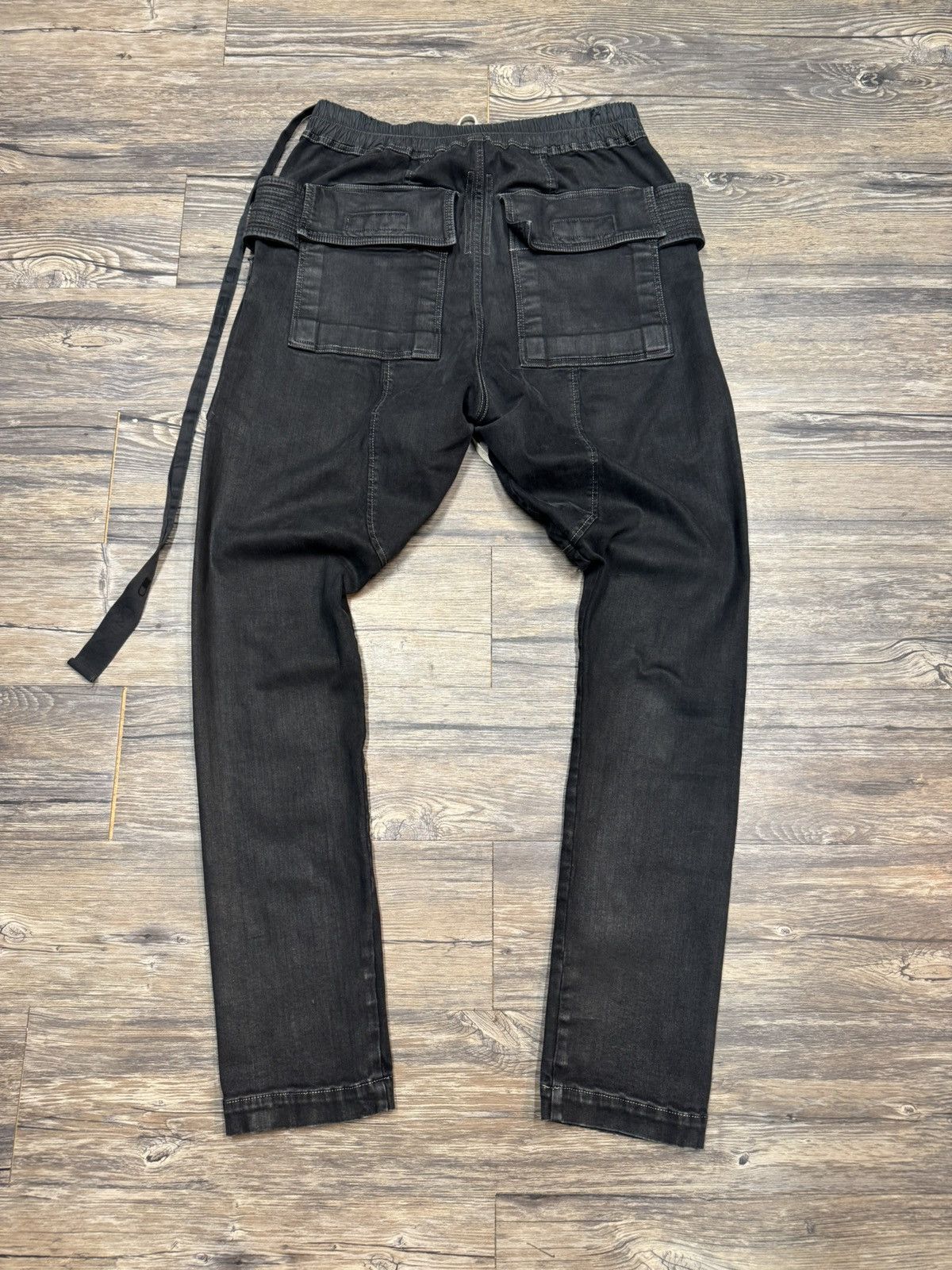 Rick Owens Drkshdw Rick Owens Waxed DRKSHDW Creatch Pants Size US 32 / EU 48 - 7 Thumbnail