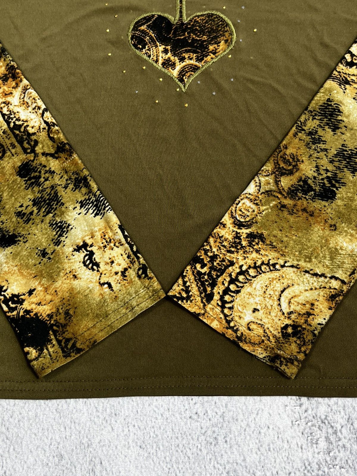 Vintage Vintage Y2K all over abstract viscose longsleeve size M Size M / US 6-8 / IT 42-44 - 6 Thumbnail