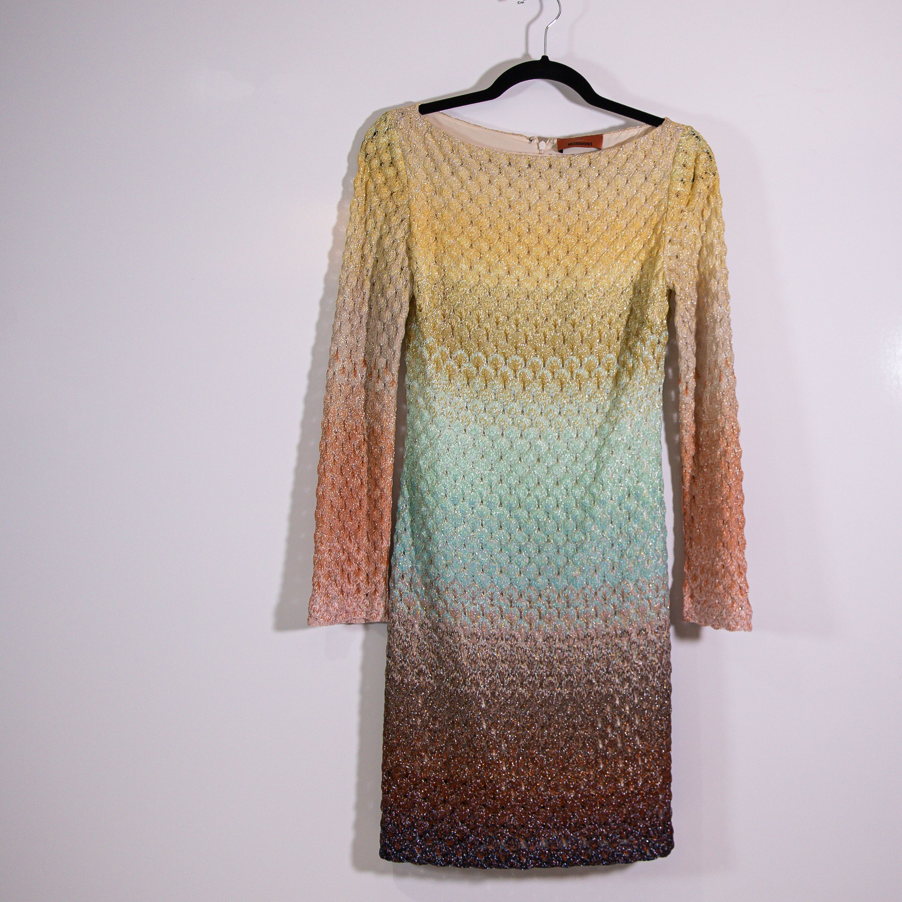 Missoni Missoni Metallic Sparkle Ombre Knit Stretch Size S / US 4 / IT 40 - 1 Thumbnail