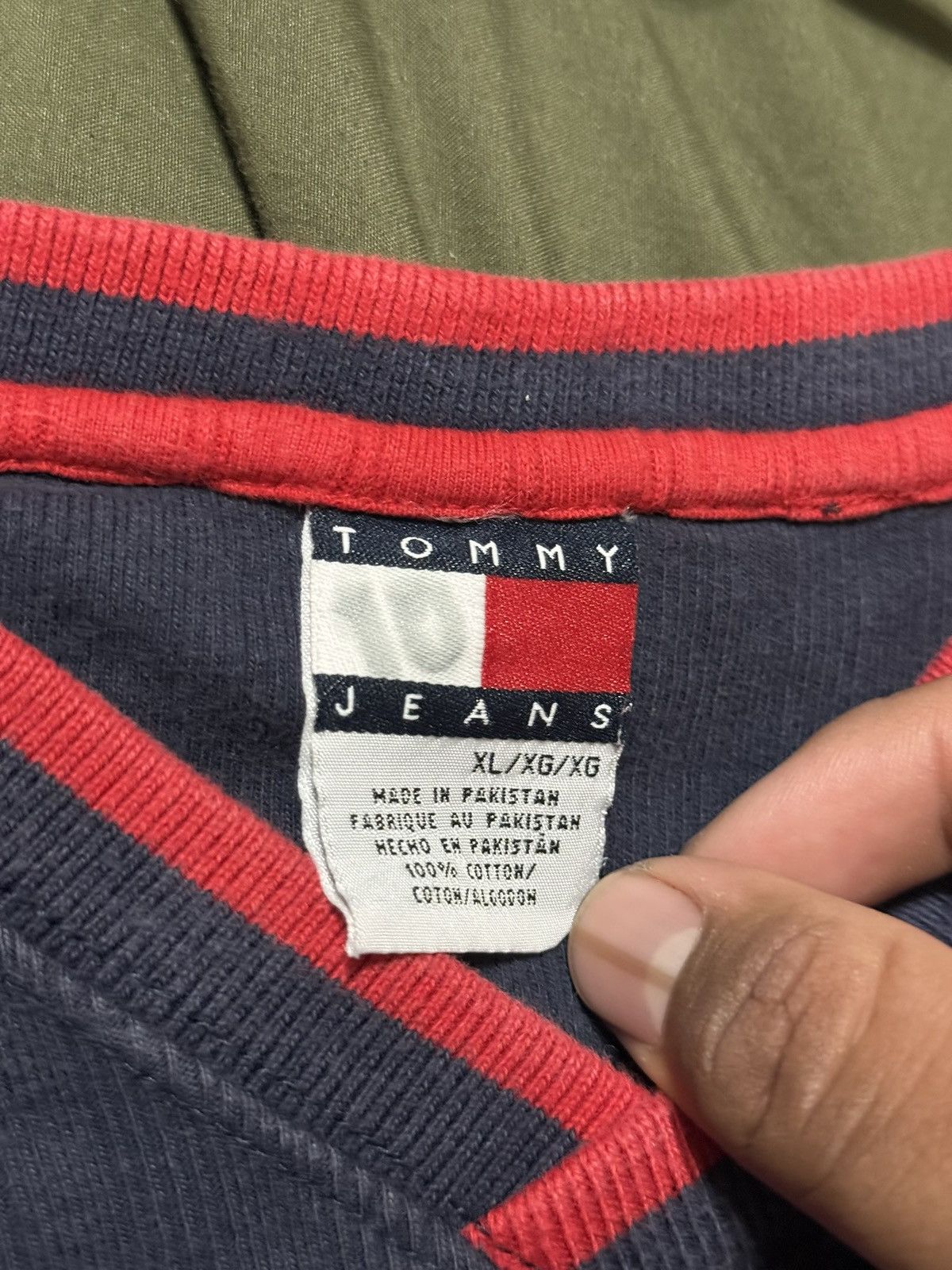 Tommy Hilfiger Vintage Tommy Hilfiger Size US XL / EU 56 / 4 - 2 Thumbnail