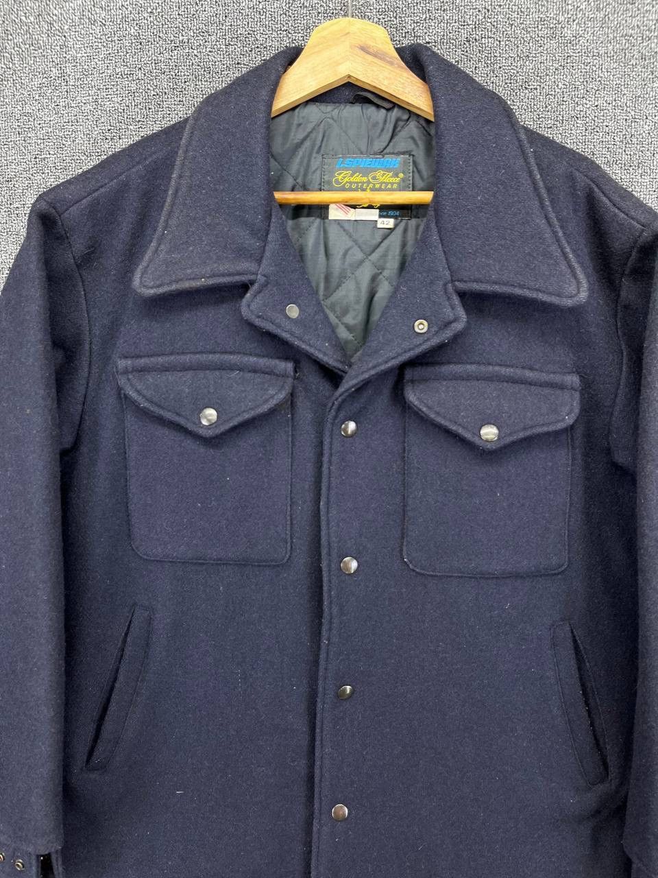 I. Spiewak And Sons Vintage I. Spiewak And Sons Rare Button Up Wool Jacket Size US M / EU 48-50 / 2 - 5 Thumbnail