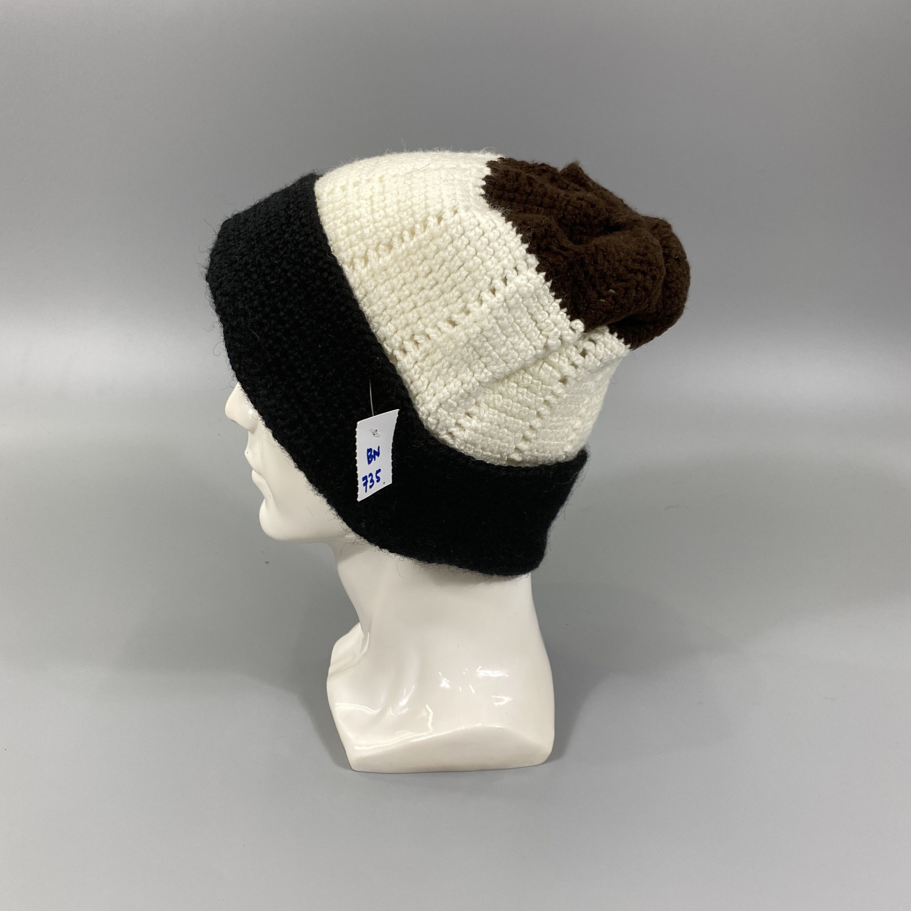 Japanese Brand Crochet Knit Style Beanie -BN735 Size ONE SIZE - 1 Thumbnail