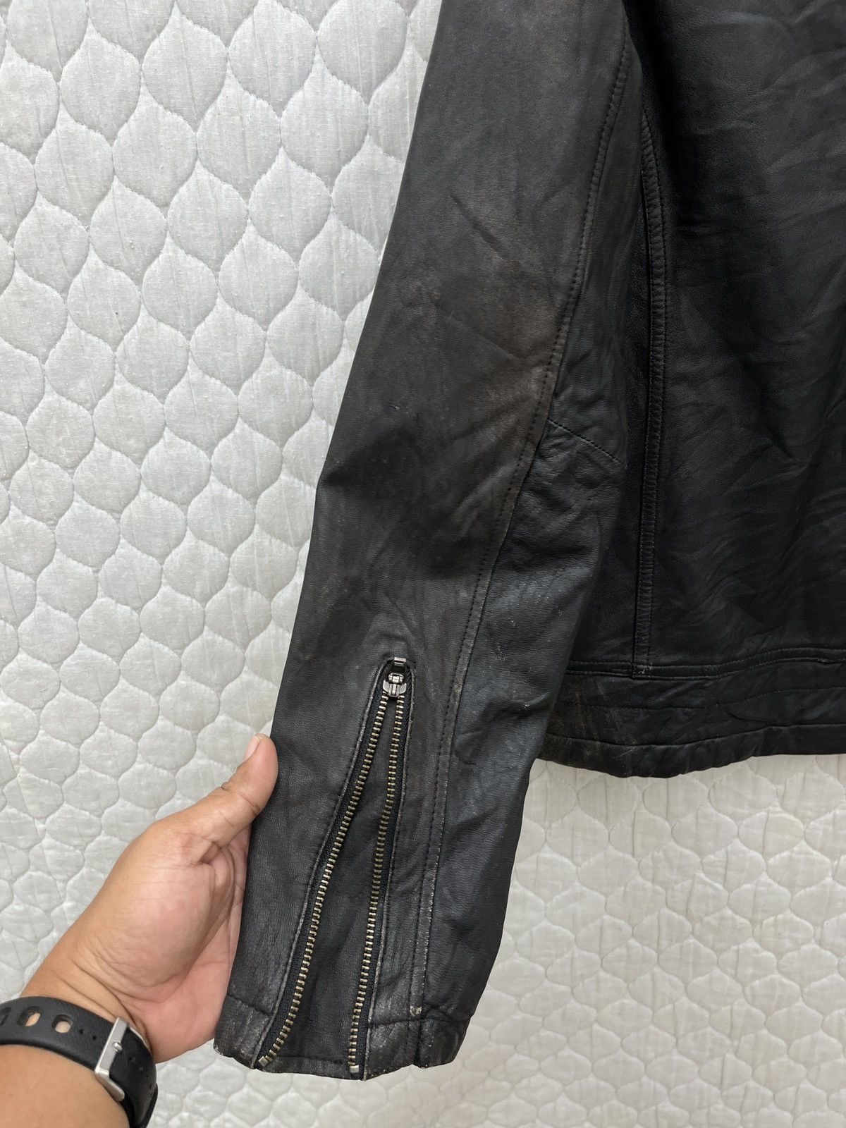 Japanese Brand 🔥🔥🔥STEALS JACKROSE LEATHER JACKET Size S / US 4 / IT 40 - 18 Thumbnail