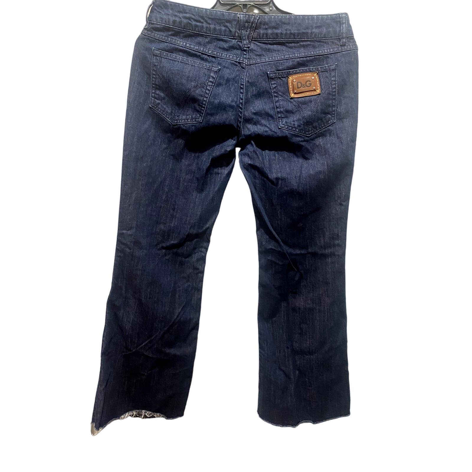 Dolce & Gabbana Dolce & Gabbana Hotty Fit and Flare Jeans Blue 31 Size 31" - 2 Thumbnail