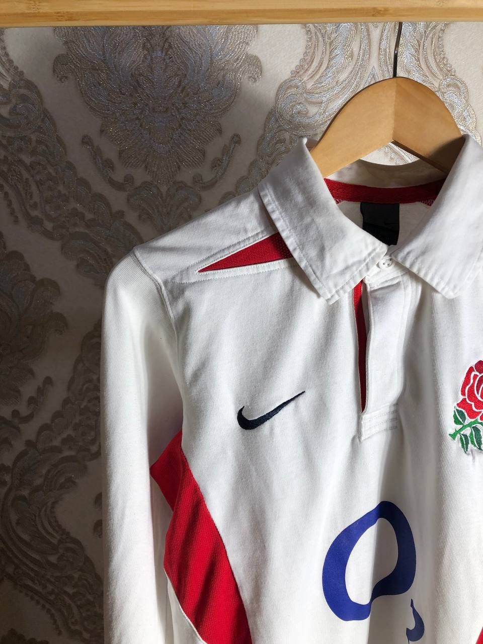 Nike Vintage Nike England Retro Rugby Jersey Football Y2K 90s Size US S / EU 44-46 / 1 - 4 Thumbnail