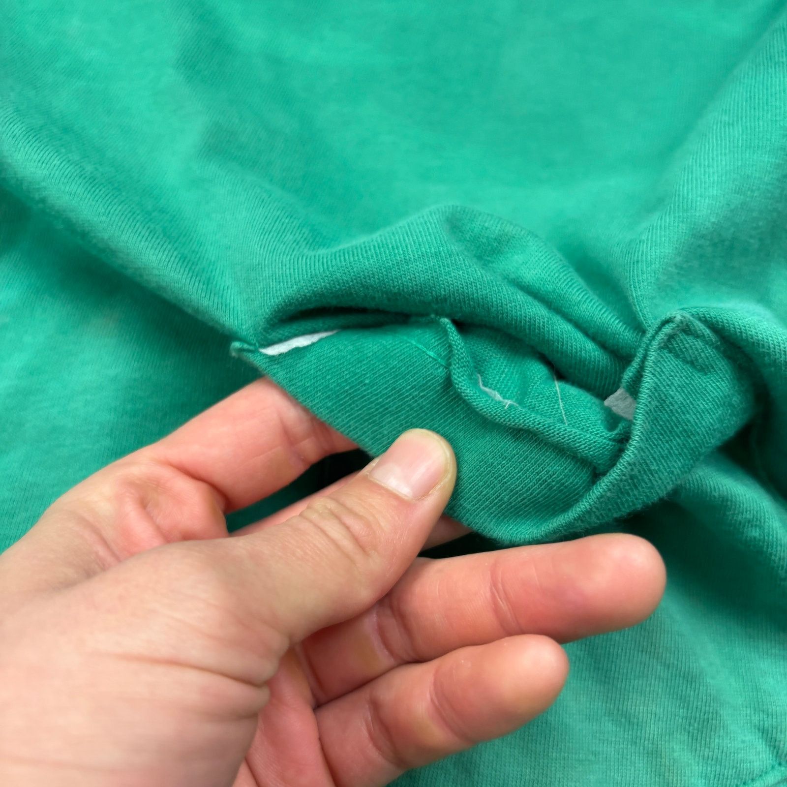 Gap Vintage 90s Gap Pocket T Shirt Green Men's Medium Selvedge Size US M / EU 48-50 / 2 - 5 Thumbnail