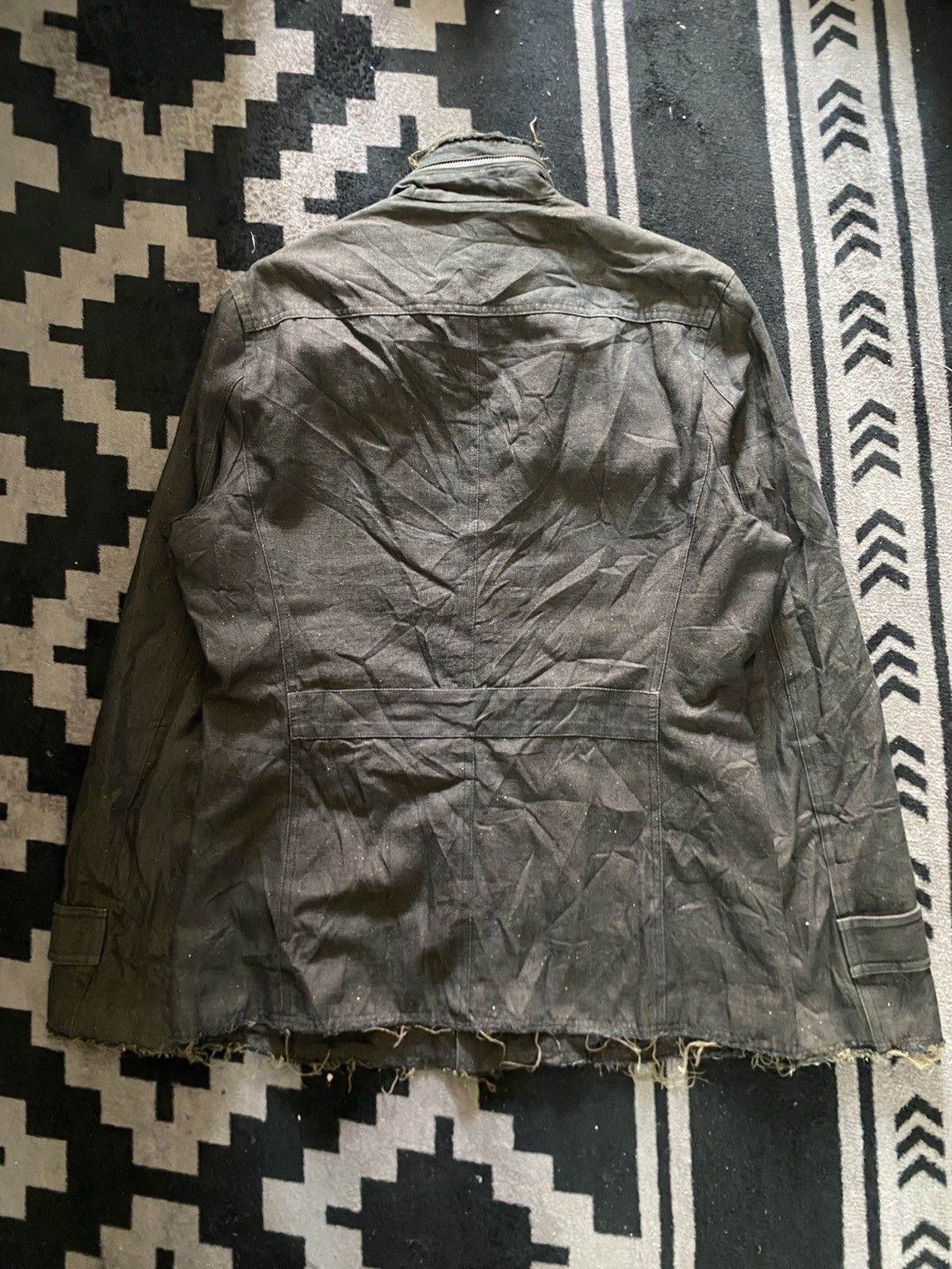 14th Addiction Custome culture distressed glitter punk jacket Size US M / EU 48-50 / 2 - 2 Thumbnail