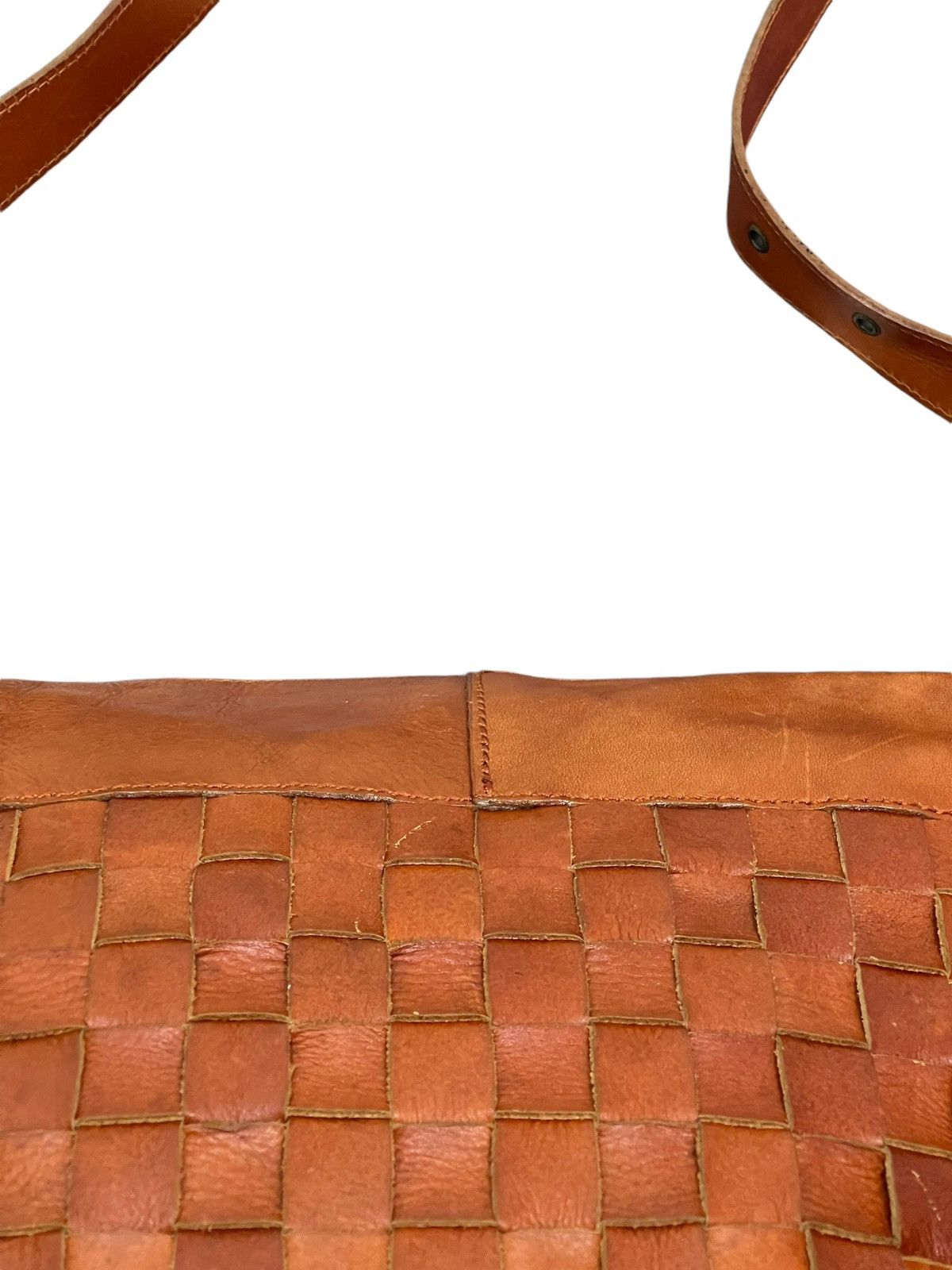 Genuine Leather Full Leather Work Zac Sac Cross Body Bag 5🟩 Size ONE SIZE - 11 Thumbnail