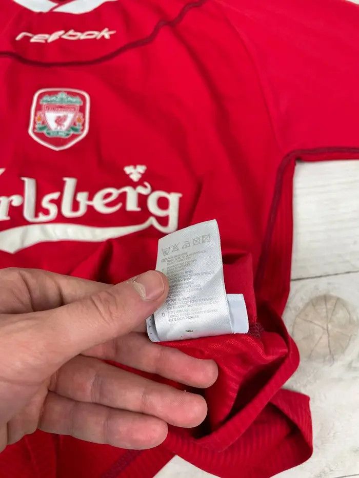 Reebok Reebok Liverpool 2002 2004 Owen #10 Home Shirt Soccer Jersey Size US S / EU 44-46 / 1 - 14 Thumbnail