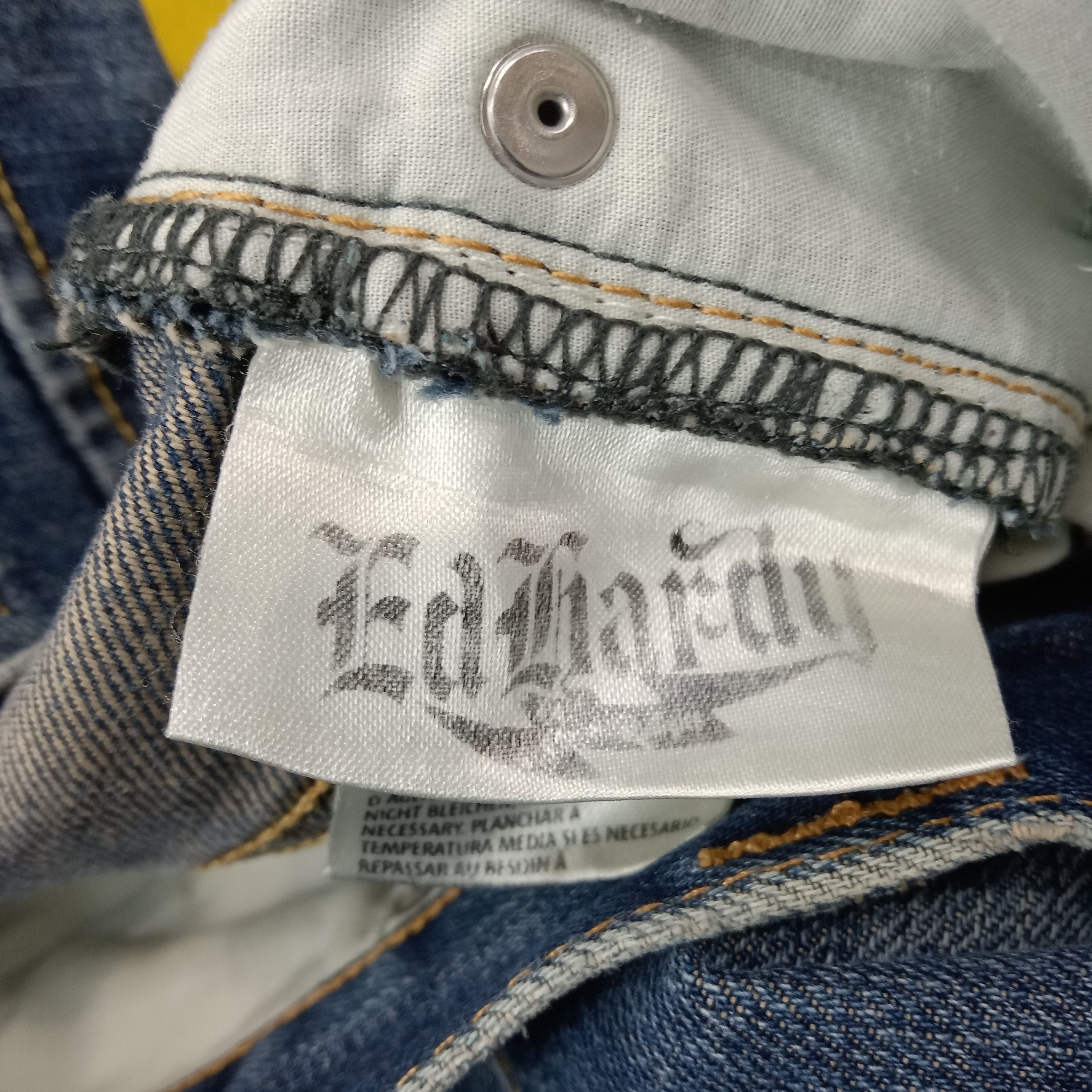 Ed Hardy Ed Hardy by Christian Audiger American Custom Jeans C228N2 Size US 32 / EU 48 - 14 Thumbnail