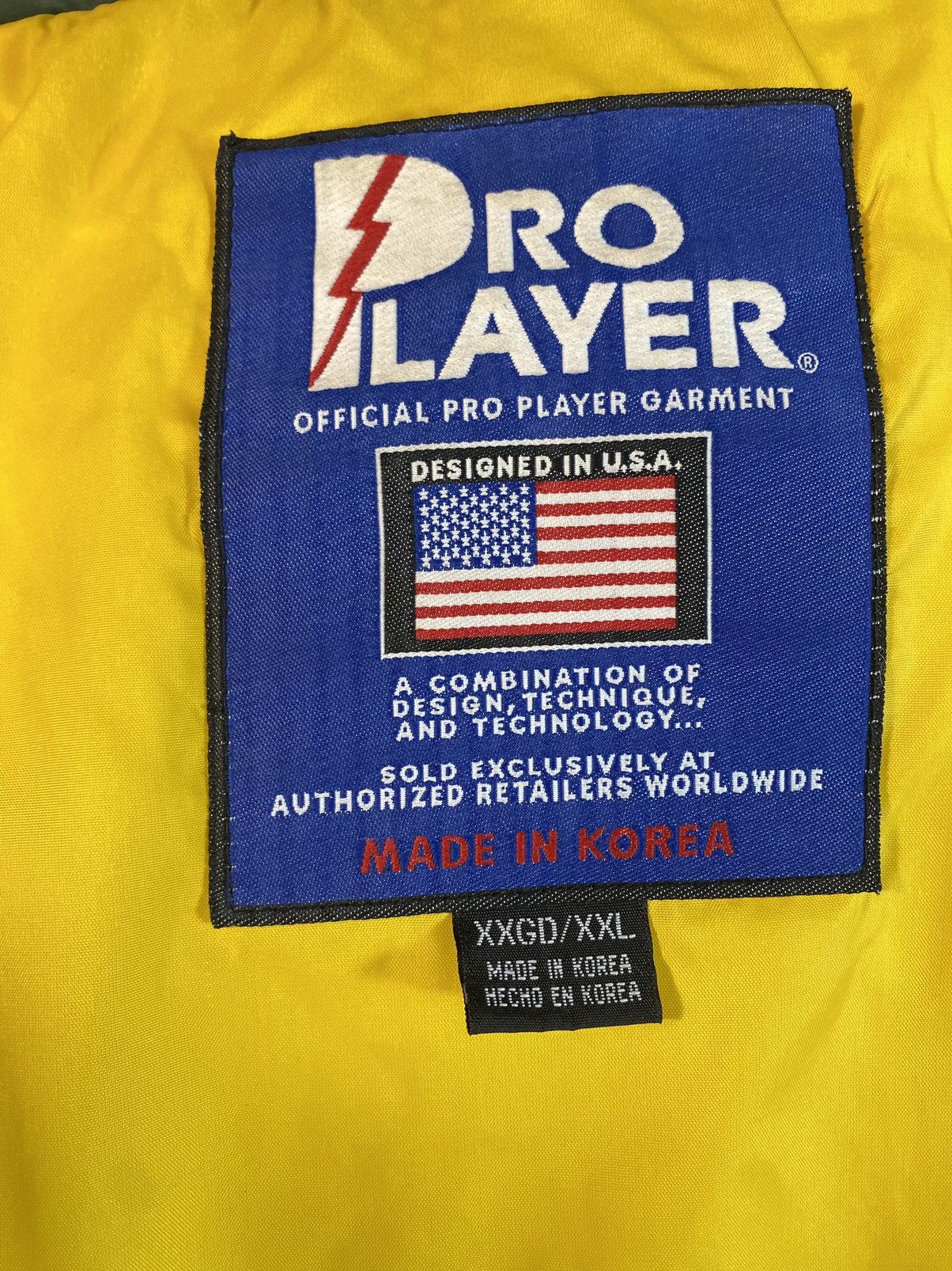 Pro Player × Vintage Vintage Pro player, Green Bay Packers jacket Size US XXL / EU 58 / 5 - 4 Thumbnail
