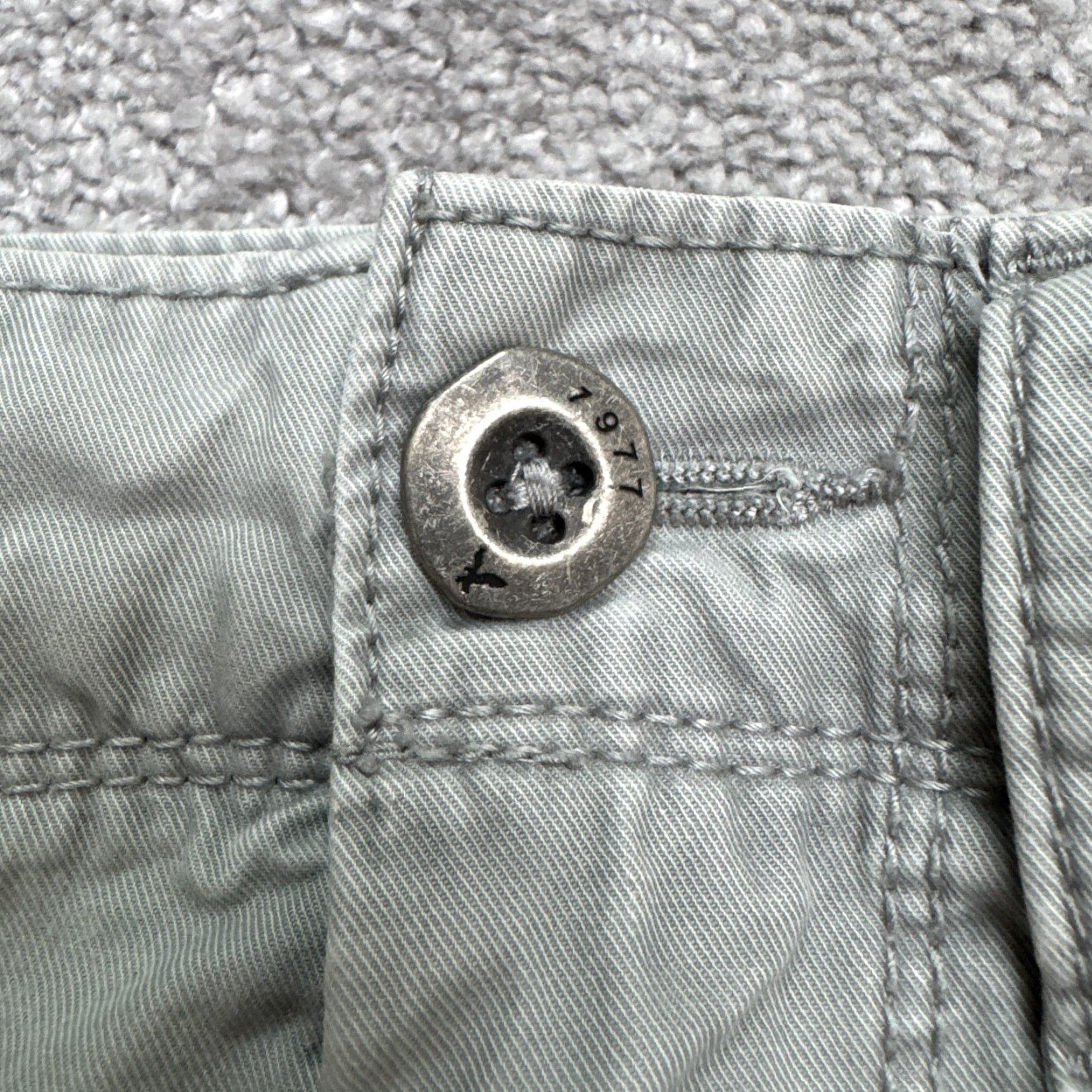 American Eagle Outfitters American Eagle Outfitters Prep Length Classic Chino Shorts Mens 28 Green Blue Cotton Casual 90s? Size US 30 / EU 46 - 3 Thumbnail