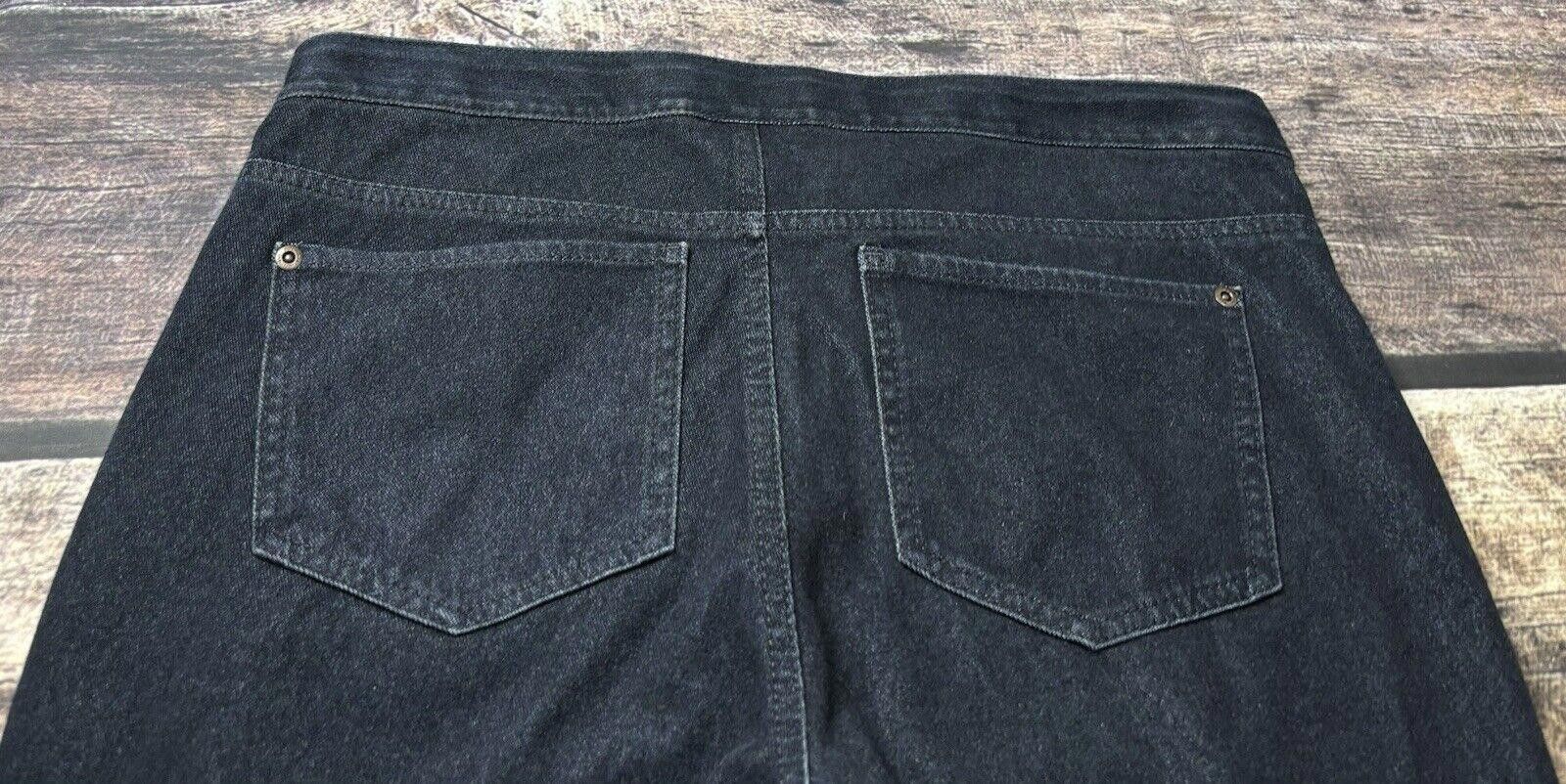 Other J. Jill Denim Leggings Women's 10 Blue Mid Rise Blue Cropped Size 32" / US 10 / IT 46 - 4 Thumbnail