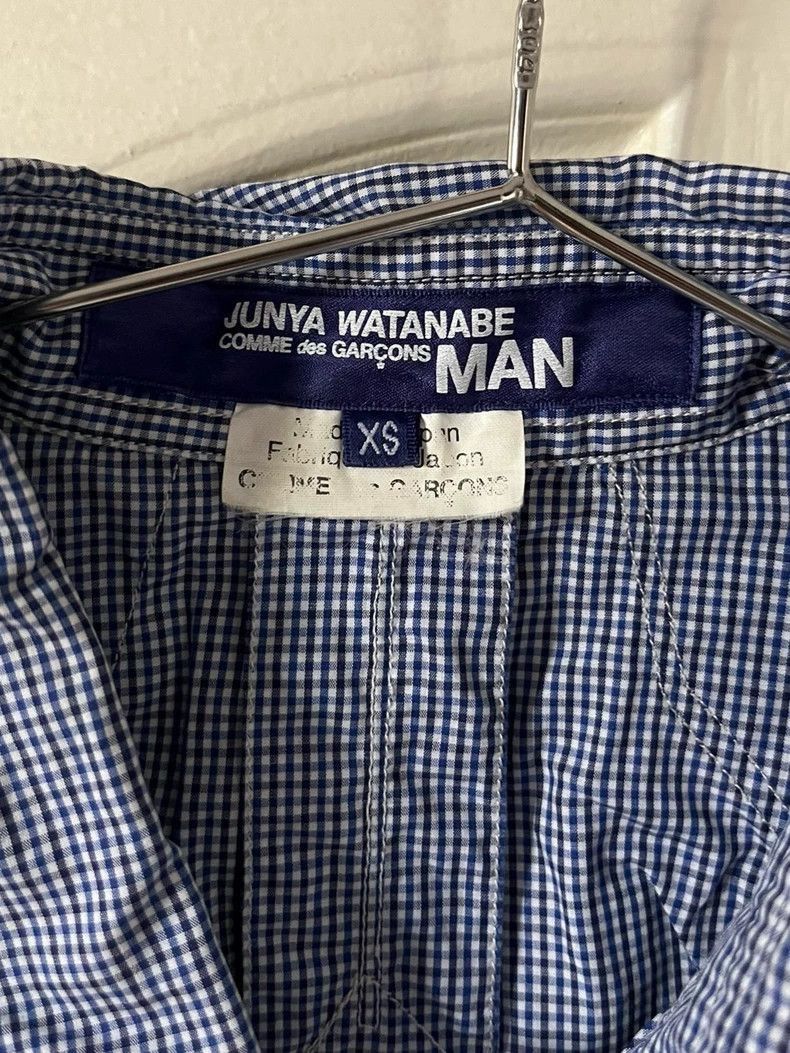 Junya Watanabe Junya Watanabe Checked Long Sleeve Shirt Size US XS / EU 42 / 0 - 3 Thumbnail
