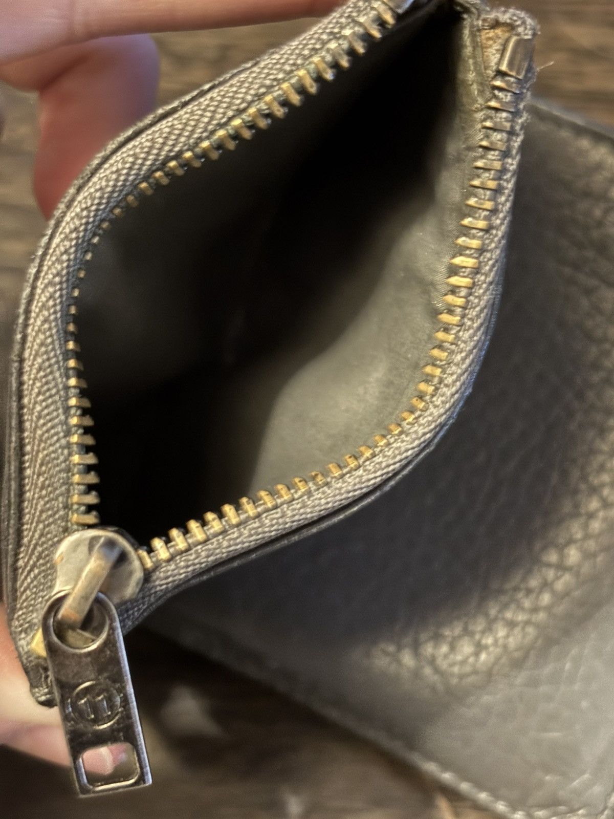 Maison Margiela Dark Grey Stitch Wallet Size ONE SIZE - 6 Thumbnail