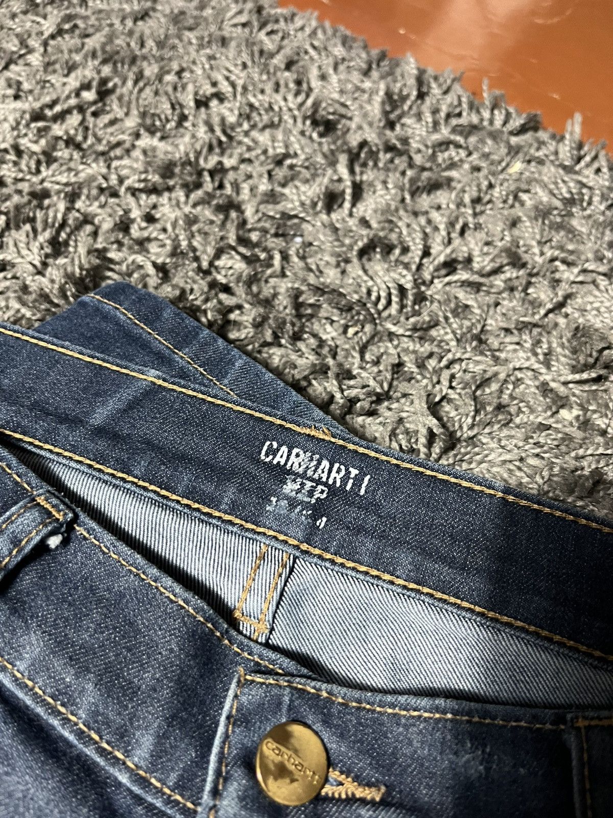 Carhartt Wip CARHARTT WIP REBEL PANTS JEANS DENIM Y2K Size US 33 - 5 Thumbnail