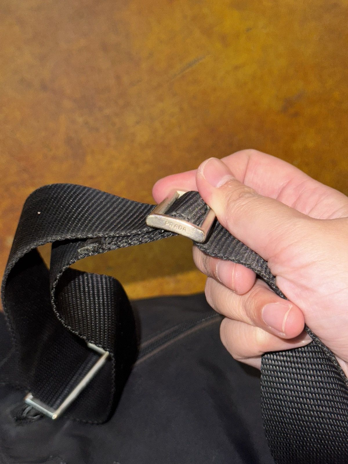 Prada Vintage PRADA Vela Nylon Shoulder Massager Bag Size ONE SIZE - 9 Thumbnail
