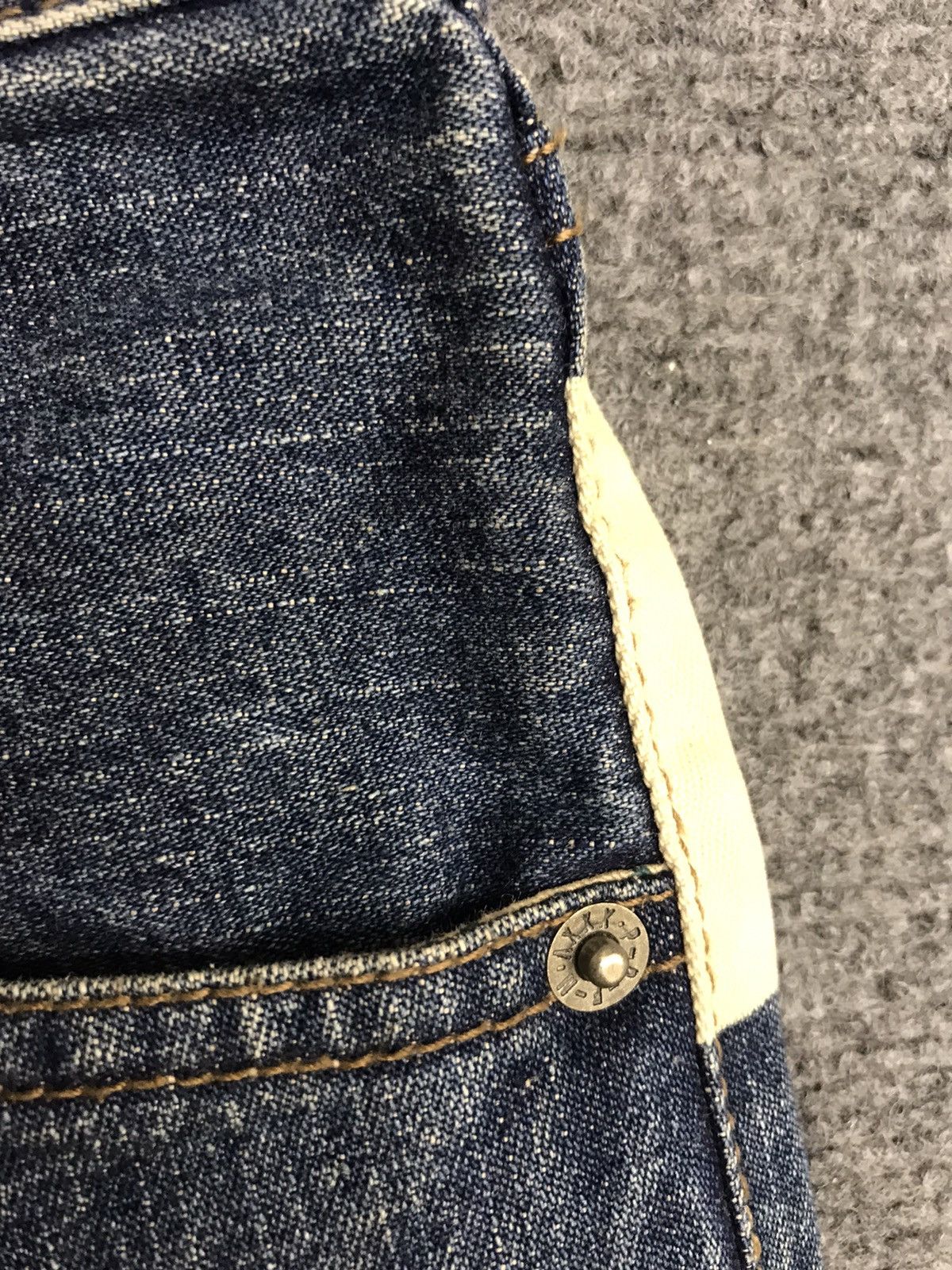 Japanese Brand Very Rare Archival 20th Anniversary PPFM Prisoner Jeans Size US 30 / EU 46 - 6 Thumbnail
