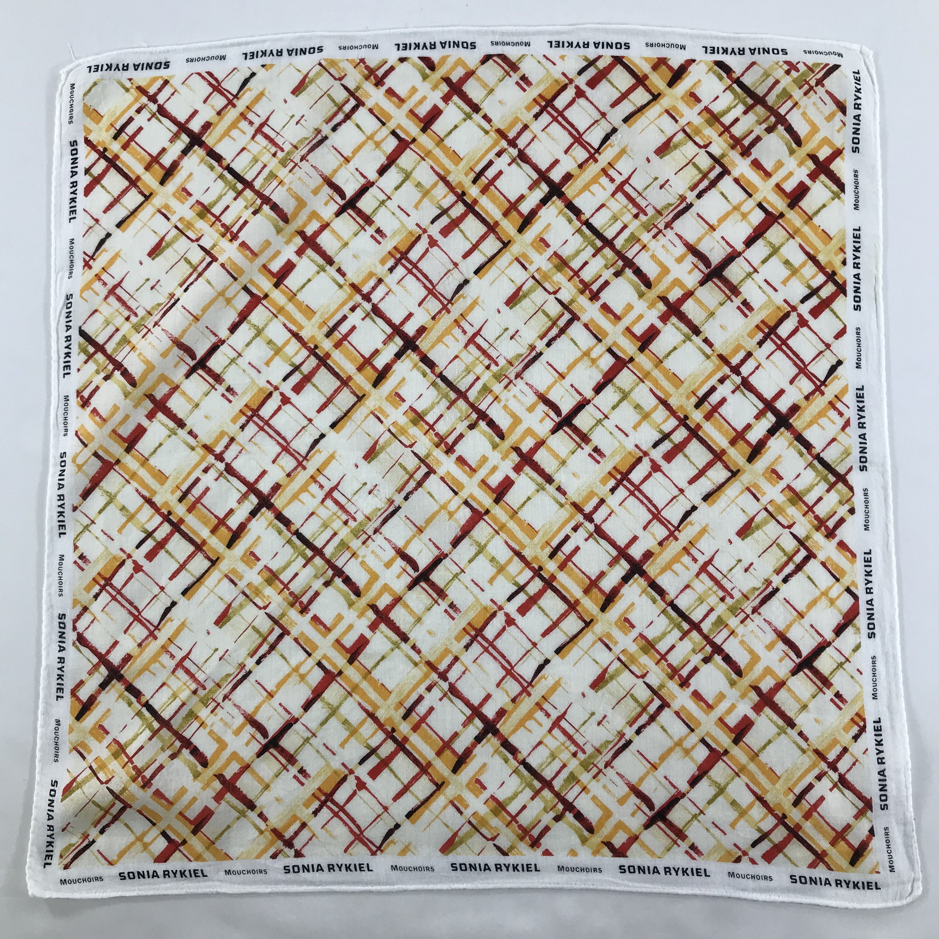 Sonia Rykiel × Vintage Sonia Rykiel Bandana / Handkerchief / Neckerchief - S1449 Size ONE SIZE - 1 Thumbnail