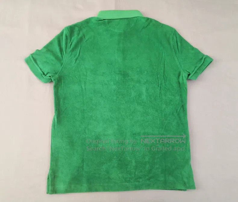 Tom Ford Tom Ford Short-sleeve polo shirt, classic green, towel fle Size US M / EU 48-50 / 2 - 6 Thumbnail