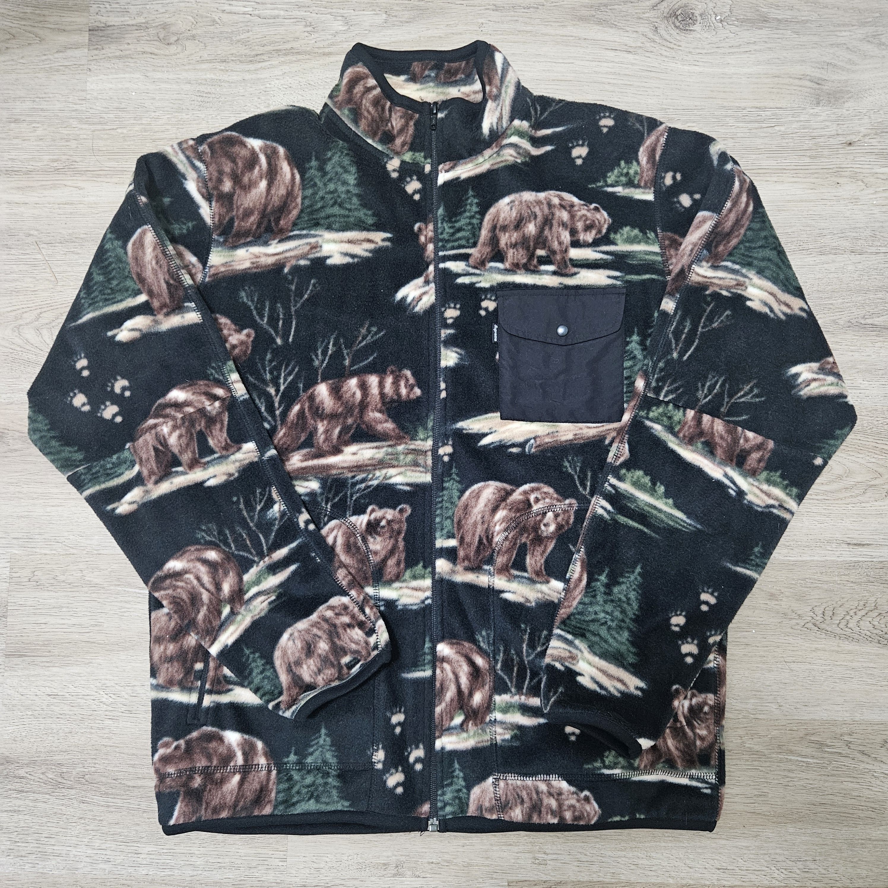 Supreme SUPREME 2006 Grizzly Bear Fleece RARE DSWT Size US L / EU 52-54 / 3 - 1 Thumbnail