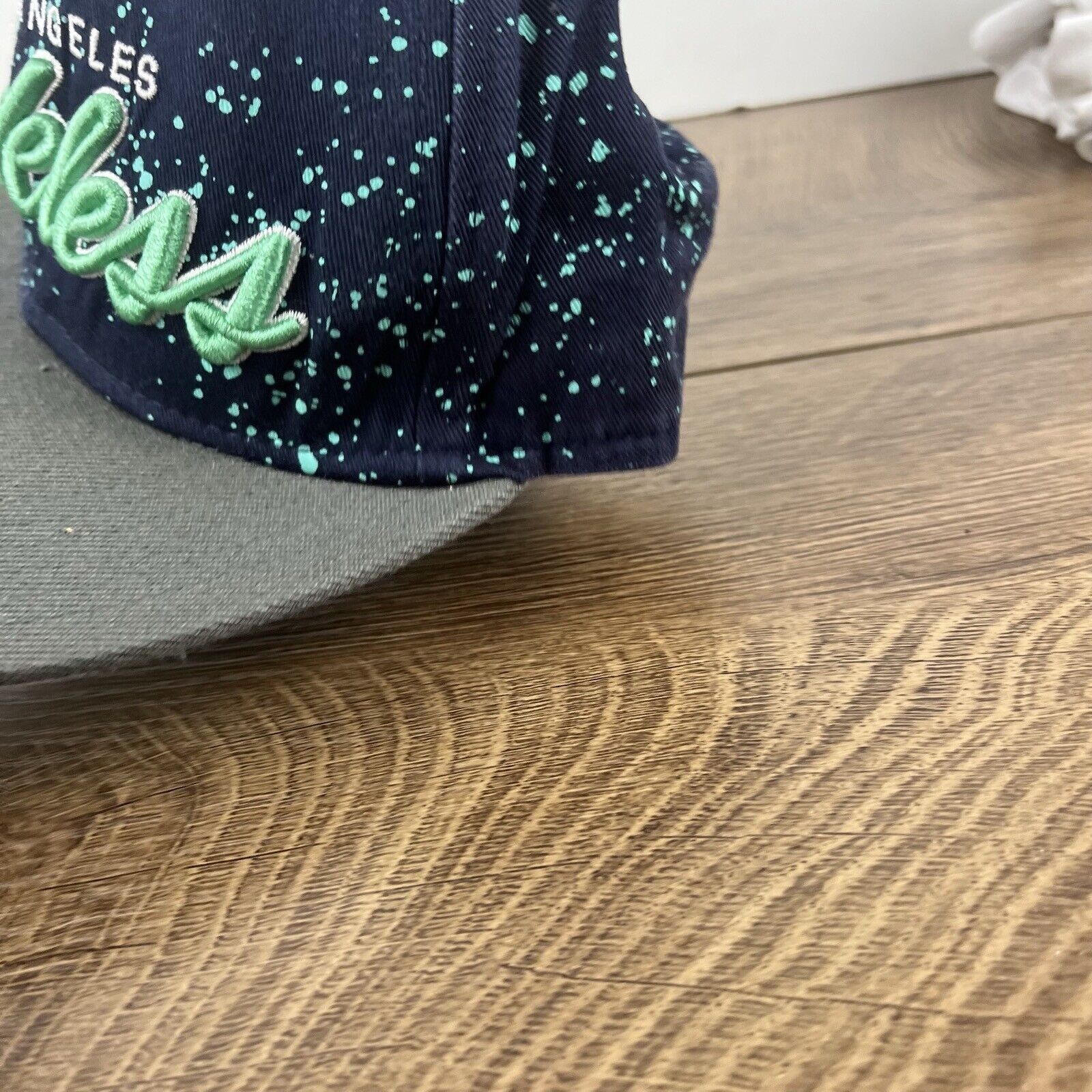 Other Los Angeles Reckless Hat LA Snapback Hat Blue Adjustable Hat Size ONE SIZE - 8 Thumbnail