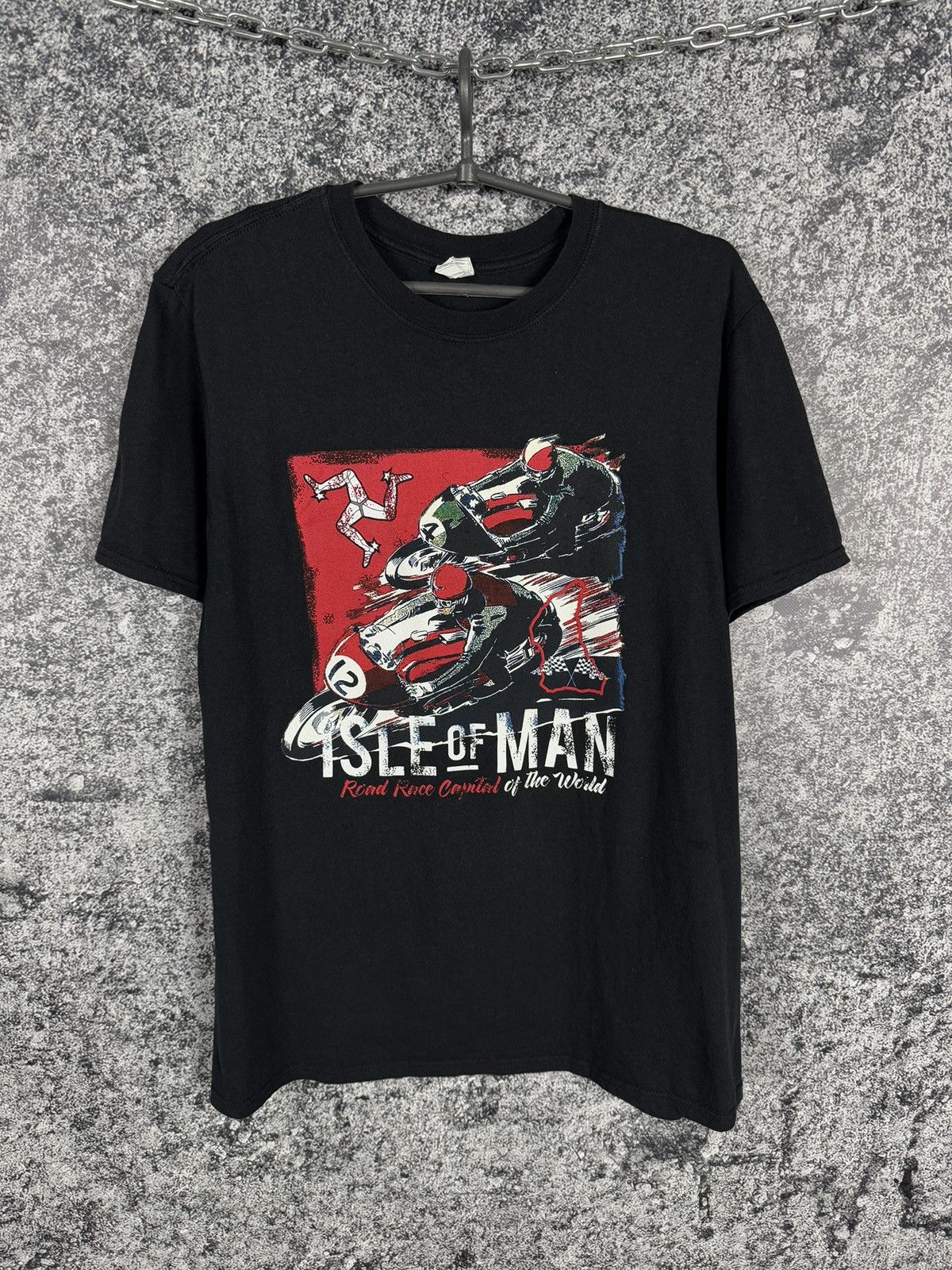 Vintage Vintage Isle Of Man Racing Tee Yamaha MOTO F1 Size L Size US L / EU 52-54 / 3 - 1 Thumbnail