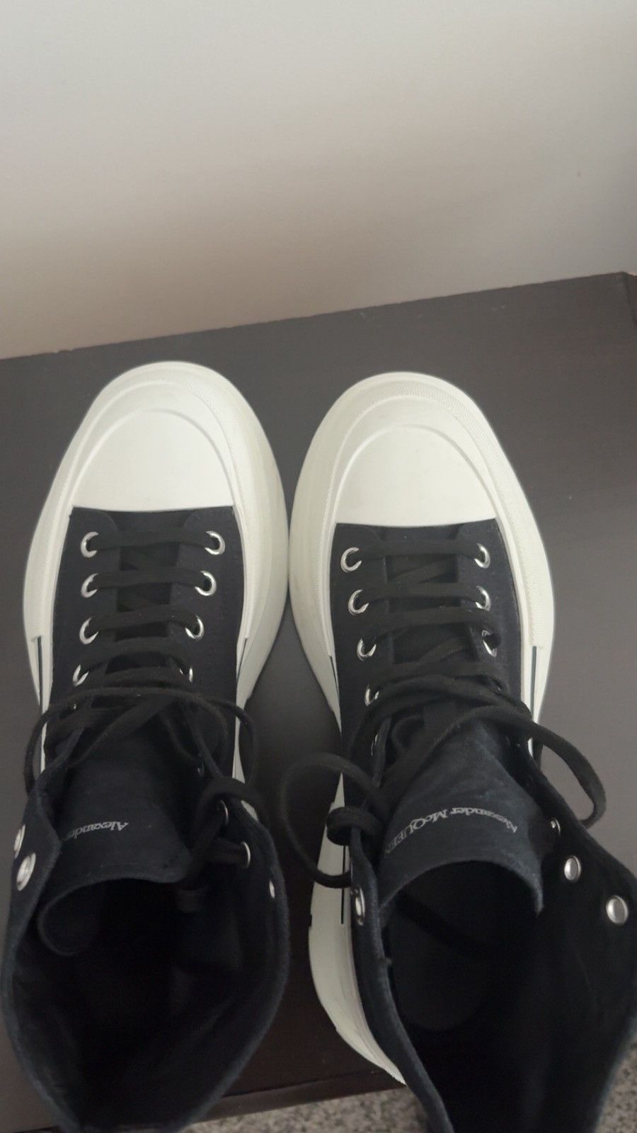 Alexander McQueen Alexander McQueen Tread Slick High Boots Size 11.5 Size US 11.5 / EU 44-45 - 3 Thumbnail