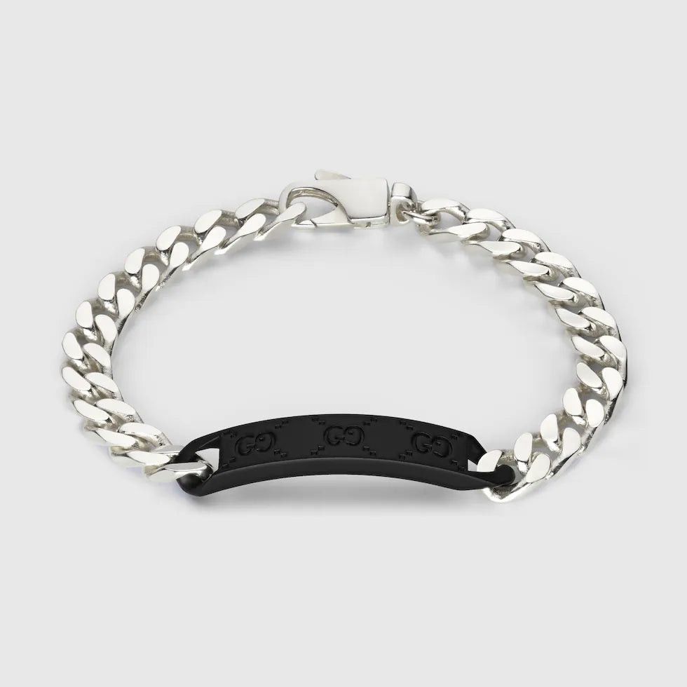 Gucci Gucci GG Tag Chain Unisex Bracelet size 17 Size ONE SIZE - 1 Thumbnail