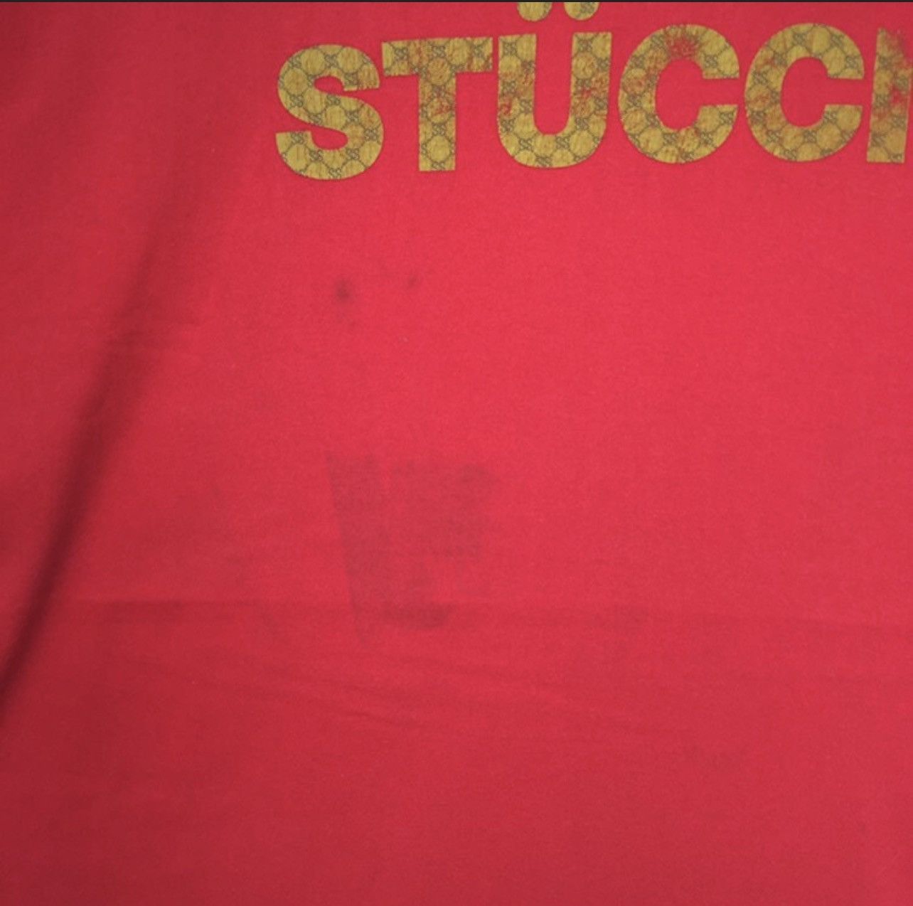 Stussy Rare!!! Vintage 90s Stussy Stucci T-shirt | Spell Out | XL Size US XL / EU 56 / 4 - 4 Thumbnail