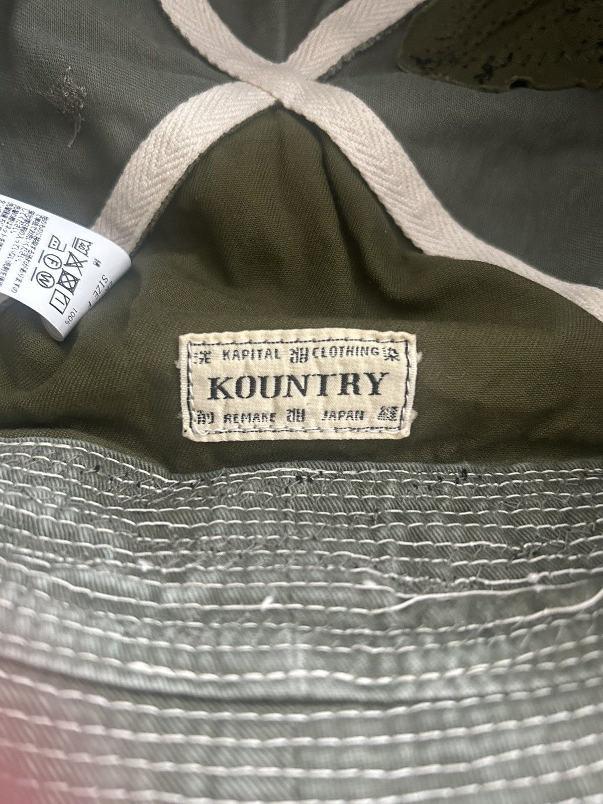 Kapital × Kapital Kountry Kapital bucket hat Size ONE SIZE - 5 Thumbnail