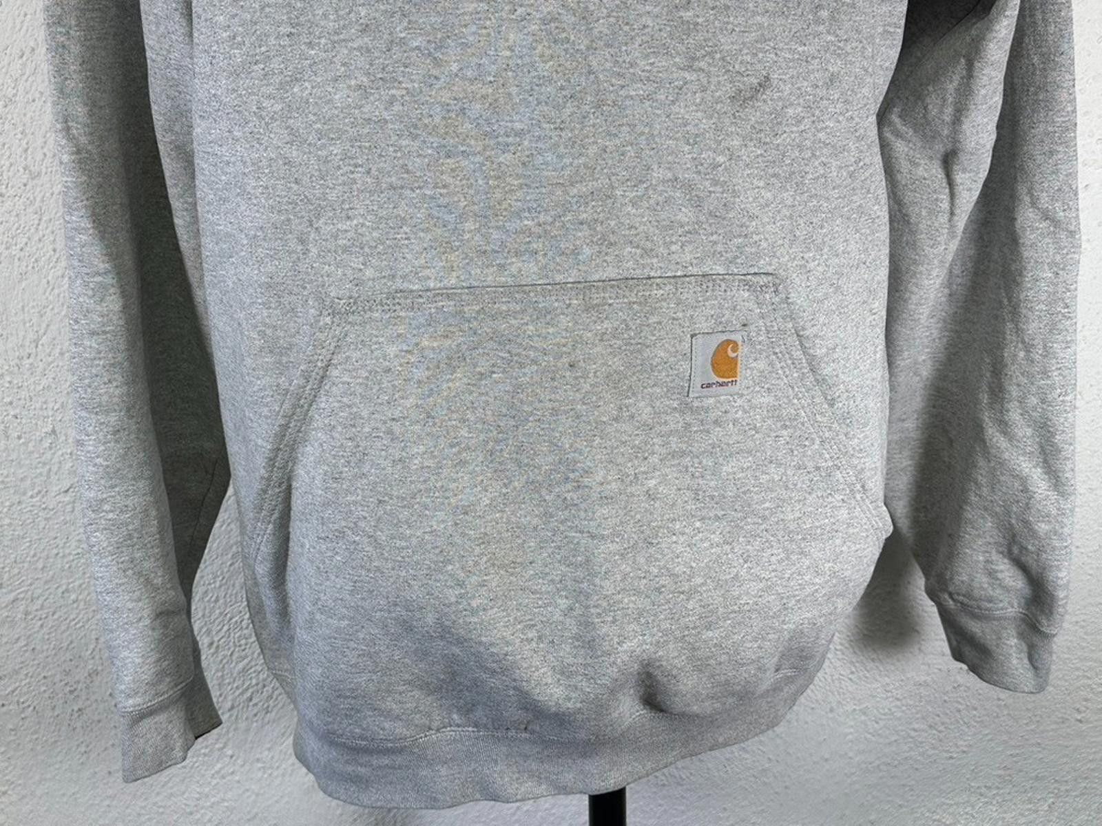 Carhartt Carhartt Unisex Gray Medium Original Fit Long Sleeve Hoodie Size US M / EU 48-50 / 2 - 3 Thumbnail