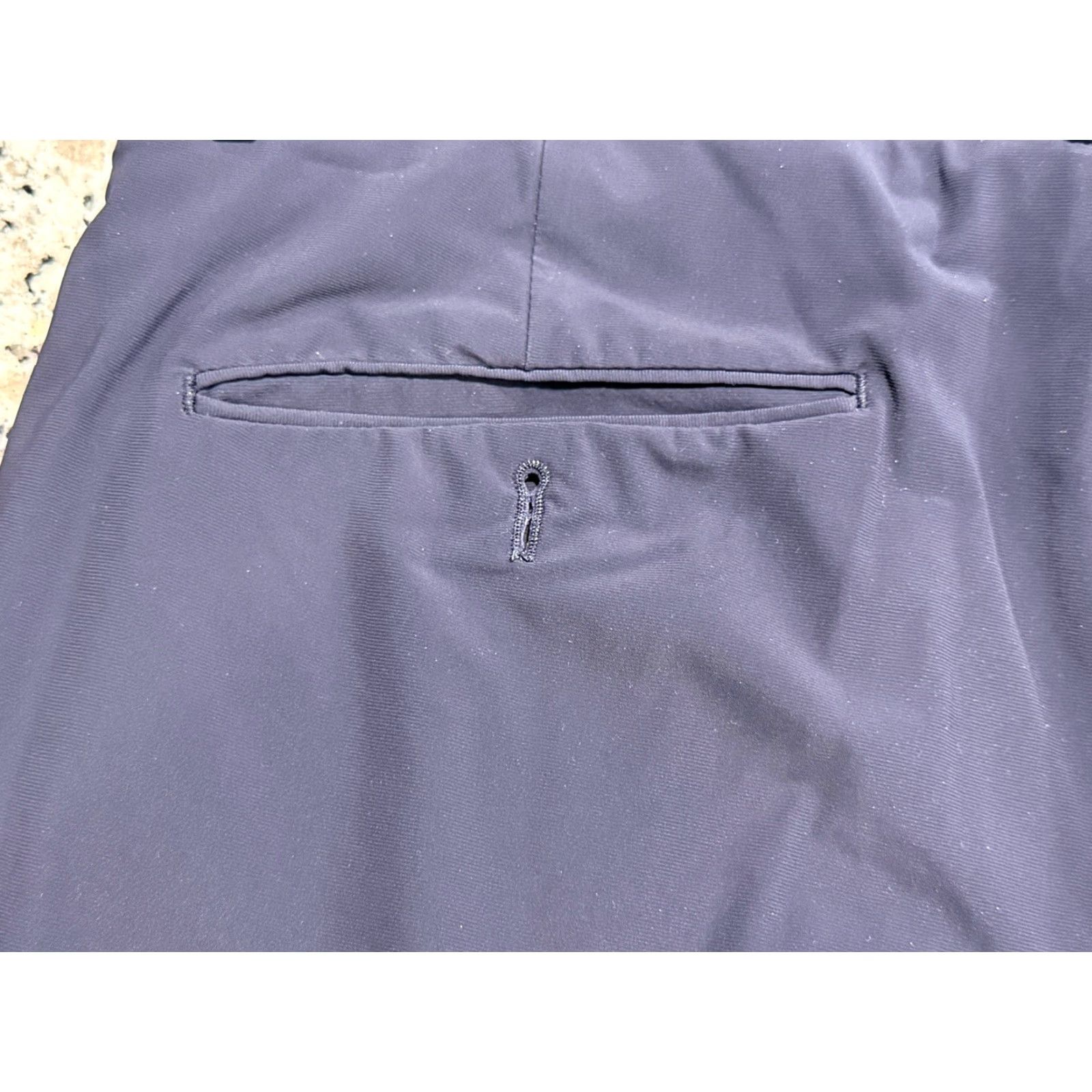 Zanella Zanella Active Stretch Pants 38x27 Navy Blue Regular Fit Flat Front Mens Size US 38 / EU 54 - 6 Thumbnail