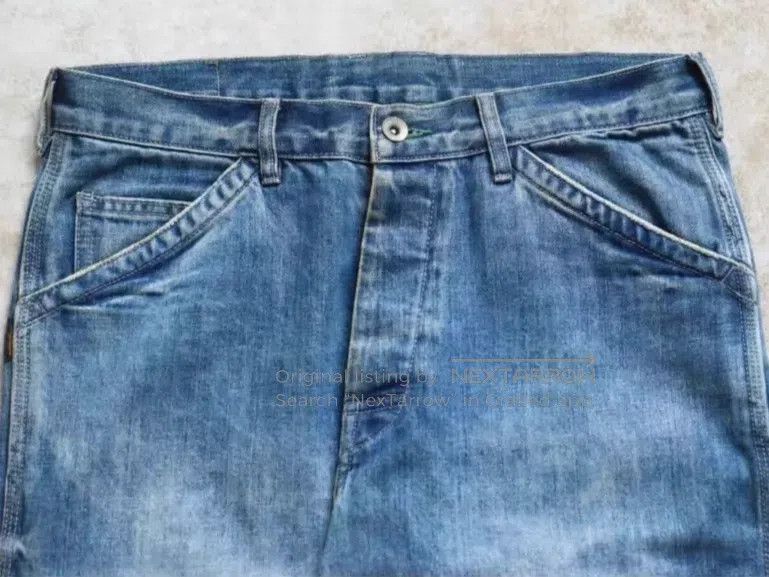 Neighborhood Neighborhood size S Splattered Washed Denim Jeans Size US 28 / EU 44 - 3 Thumbnail