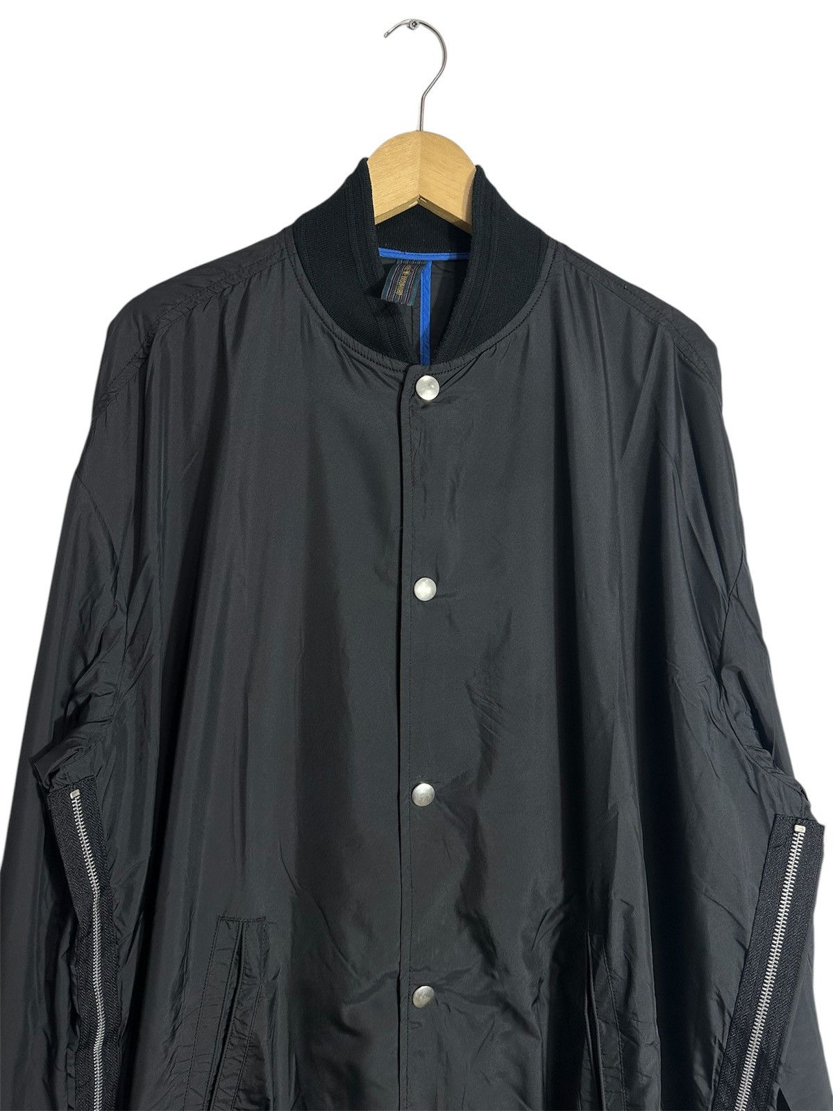 Maison MIHARA YASUHIRO 2000s RARE ARCHIVE Miharayasuhiro LONG PARACUTE MULTI ZIPPER Size US XL / EU 56 / 4 - 3 Thumbnail