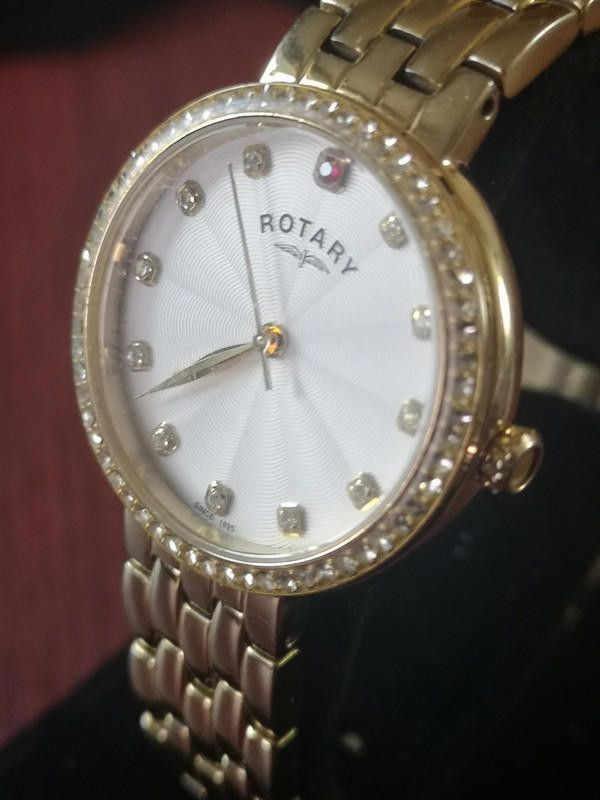 Designer Rotary ladies gold watch Size ONE SIZE - 3 Thumbnail