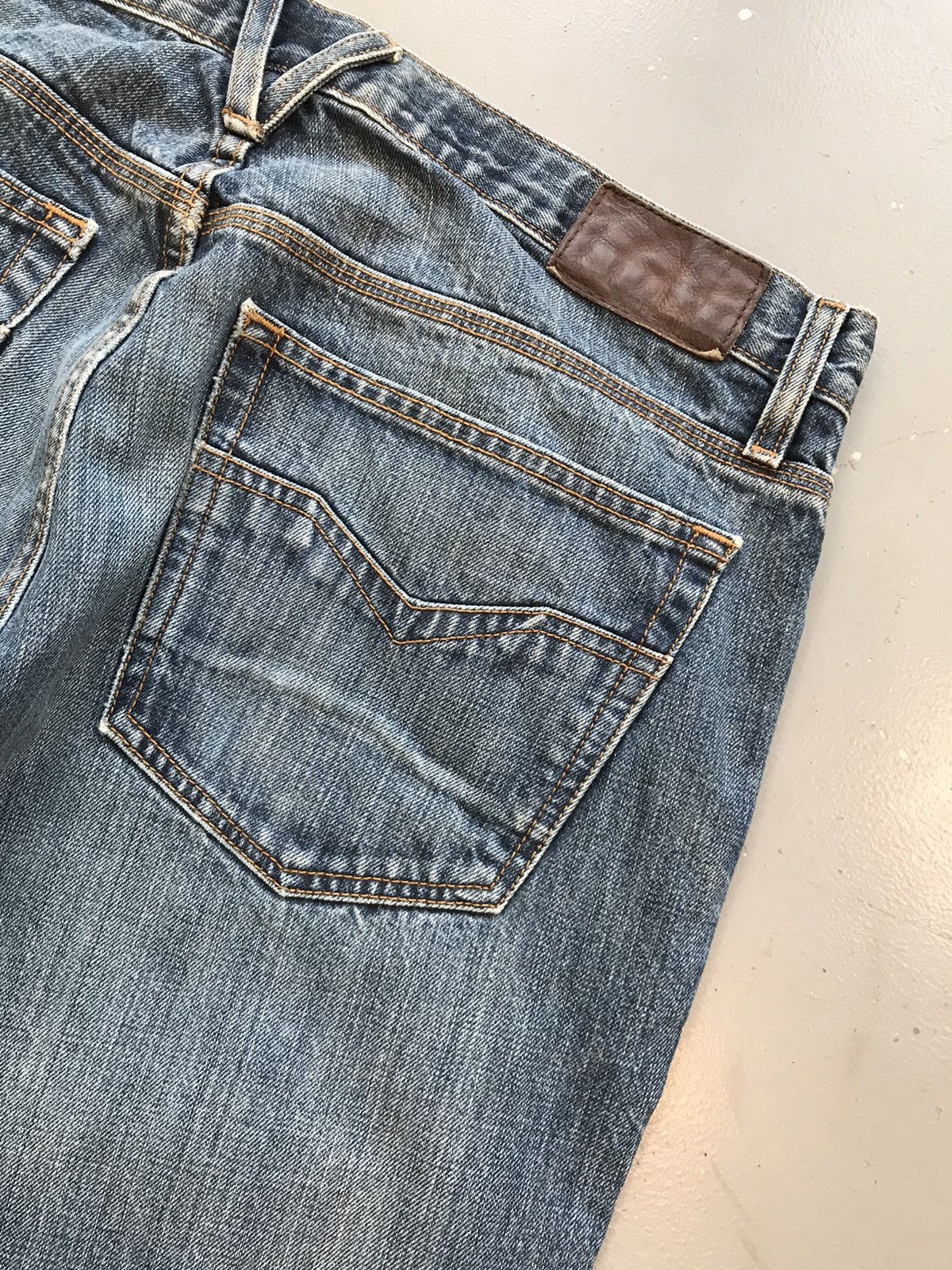 Harley Davidson × Vintage Vintage Harley Davidson straight fit denim Size US 38 / EU 54 - 14 Thumbnail
