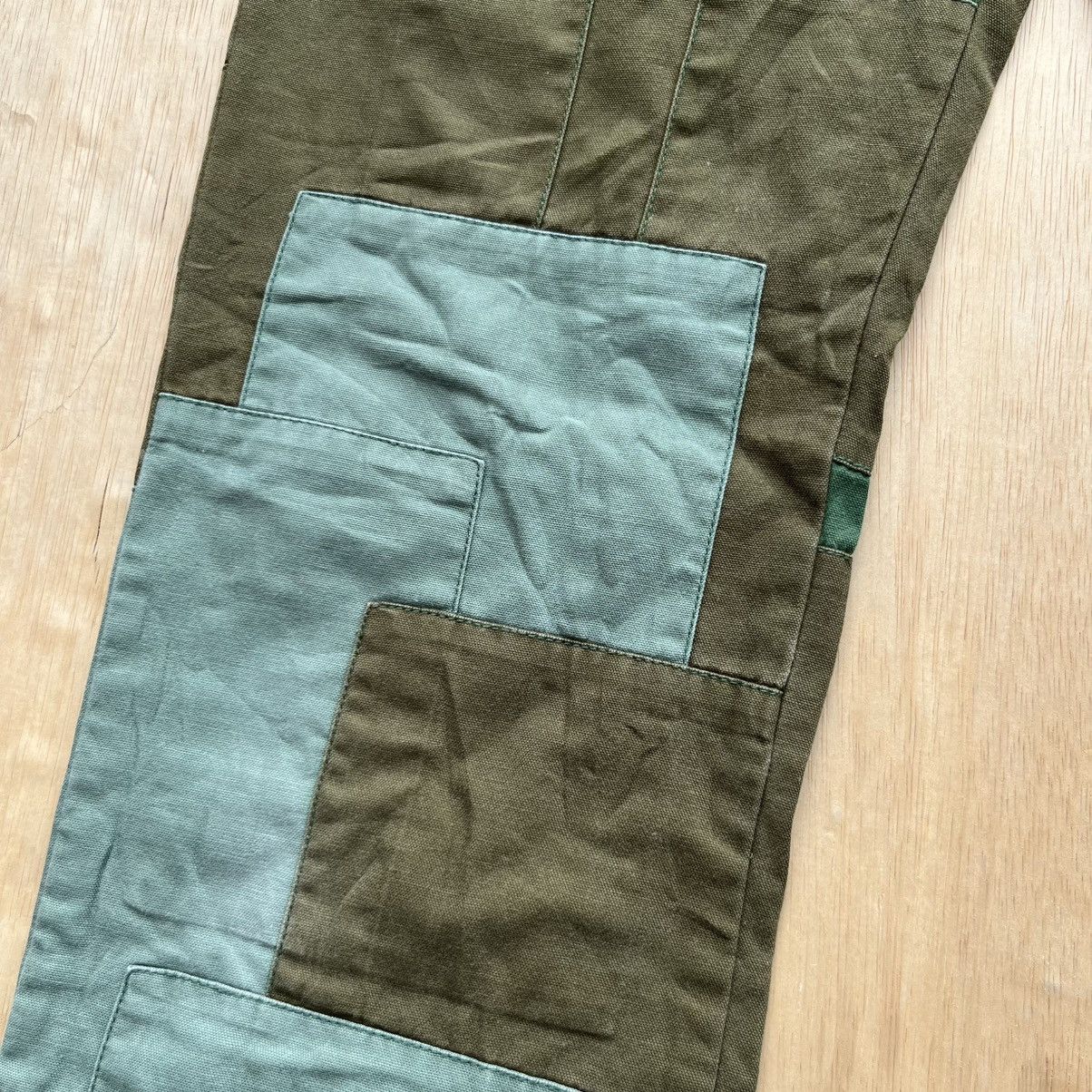 Japanese Brand LES VIS a BOIS VINTAGE PATCH WORK LIKE JUNYA WATANABE Size US 29 - 3 Thumbnail