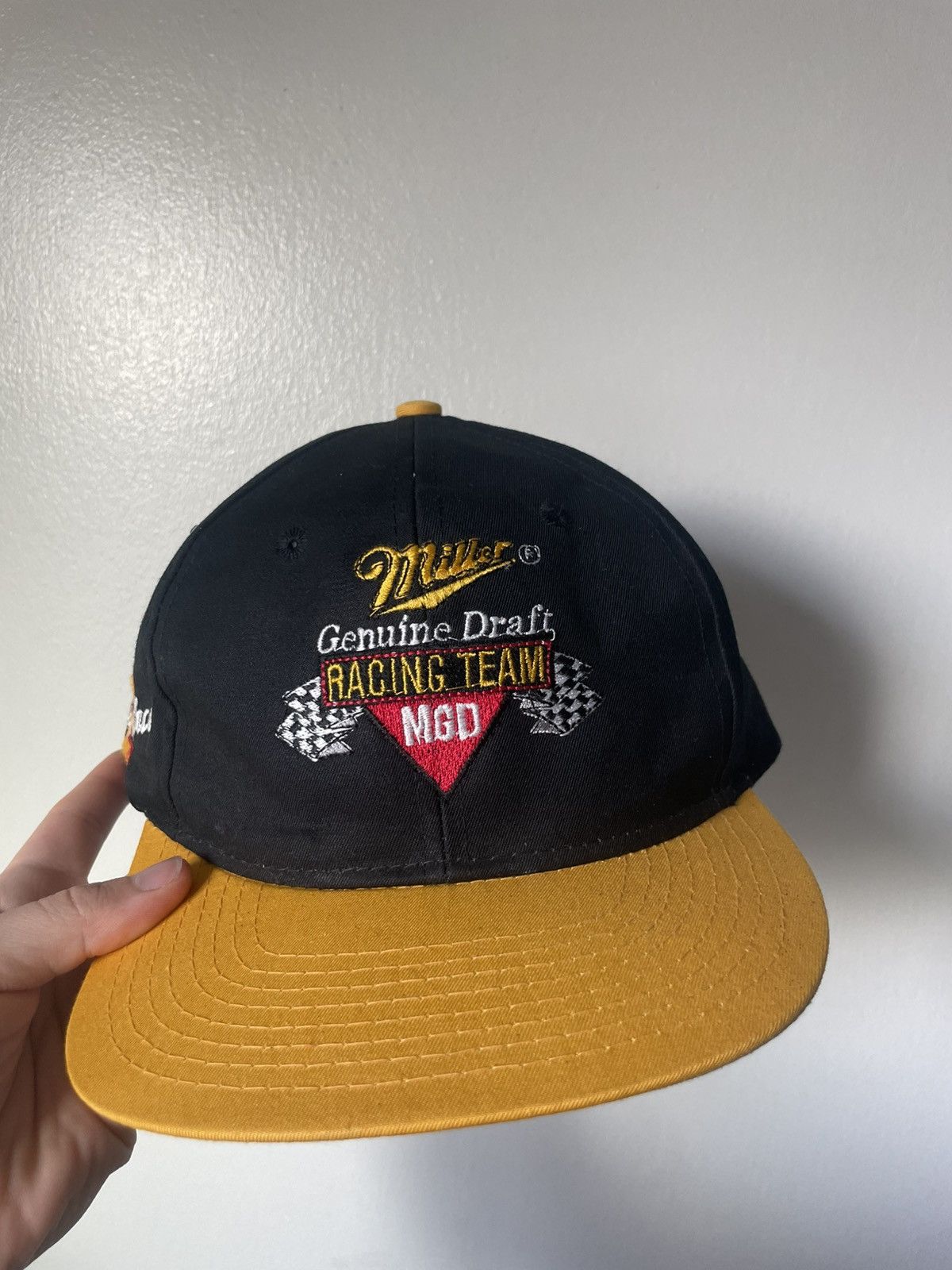 NASCAR 90s Rusty Wallace Embroidered NASCAR Snapback Hat Size ONE SIZE - 1 Thumbnail