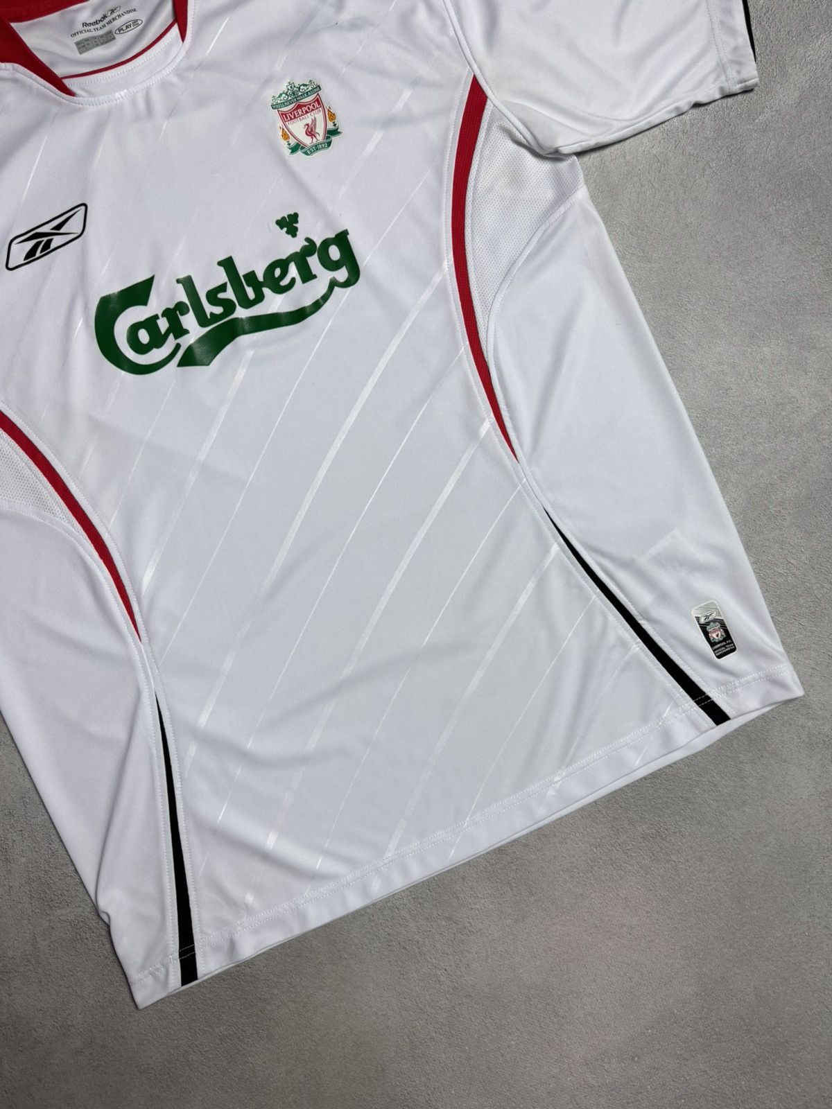 Reebok Liverpool 2005 2006 Away Football Shirt Soccer Jersey Reebok Size US L / EU 52-54 / 3 - 4 Thumbnail
