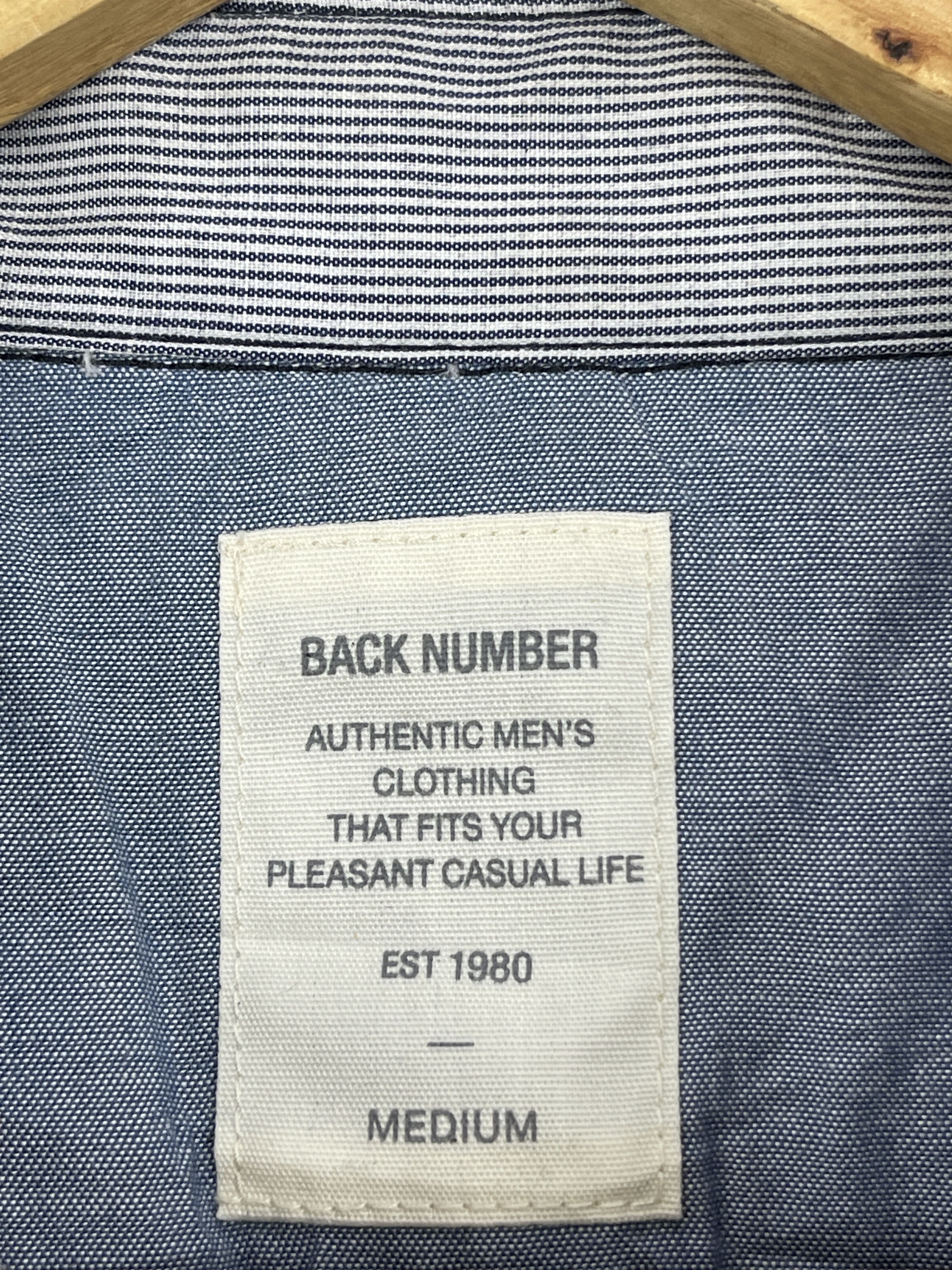 Japanese Brand Vintage Back Number Casual Button Up Light Jacket JA0075 Size US M / EU 48-50 / 2 - 5 Thumbnail
