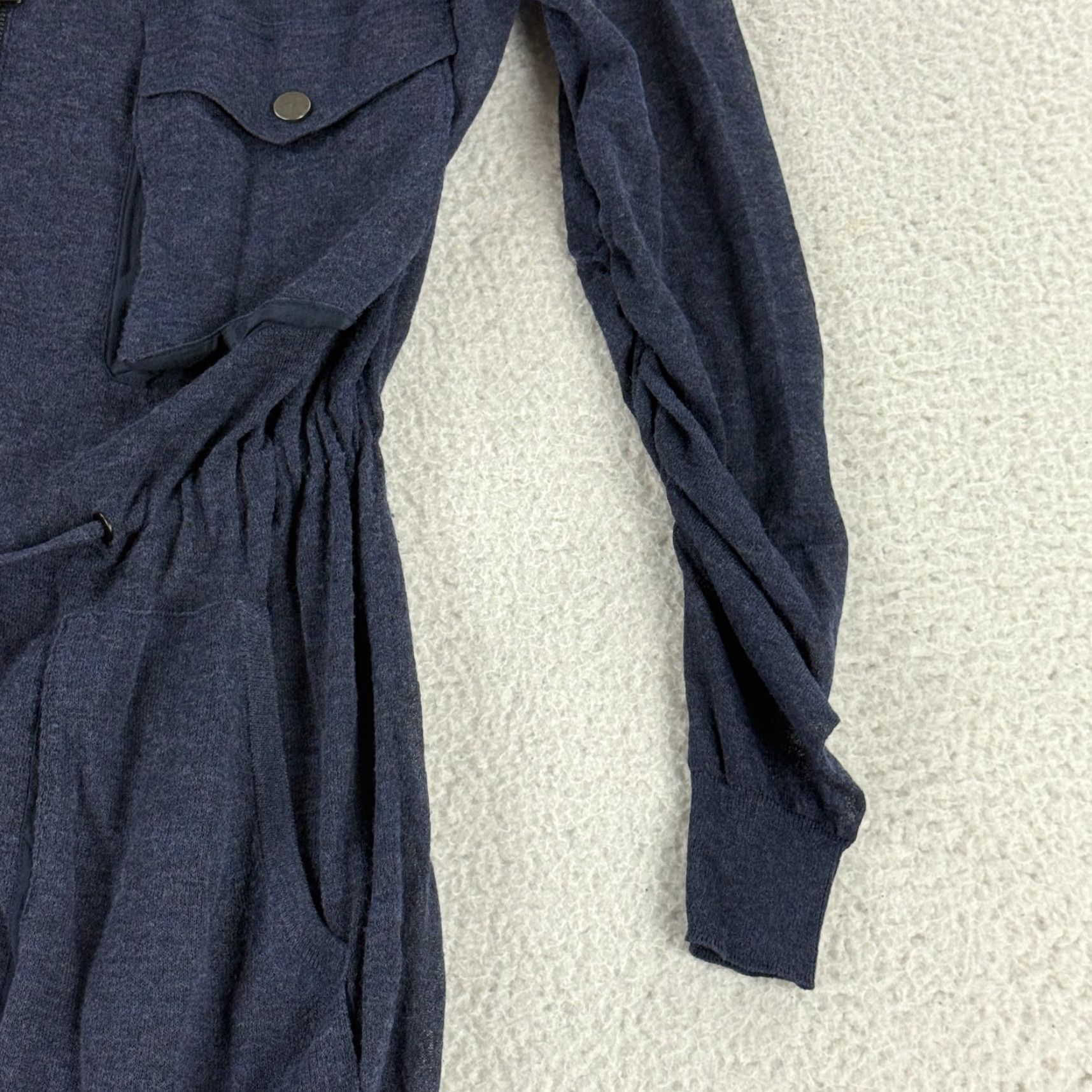 3.1 Phillip Lim **Phillip Lim Blue Belted Cardigan Sweater Womens Small Long Sleeve** User: Phillip Lim Blue Belted Cardigan Sweater Womens Small Long Sleeve Size S / US 4 / IT 40 - 3 Thumbnail