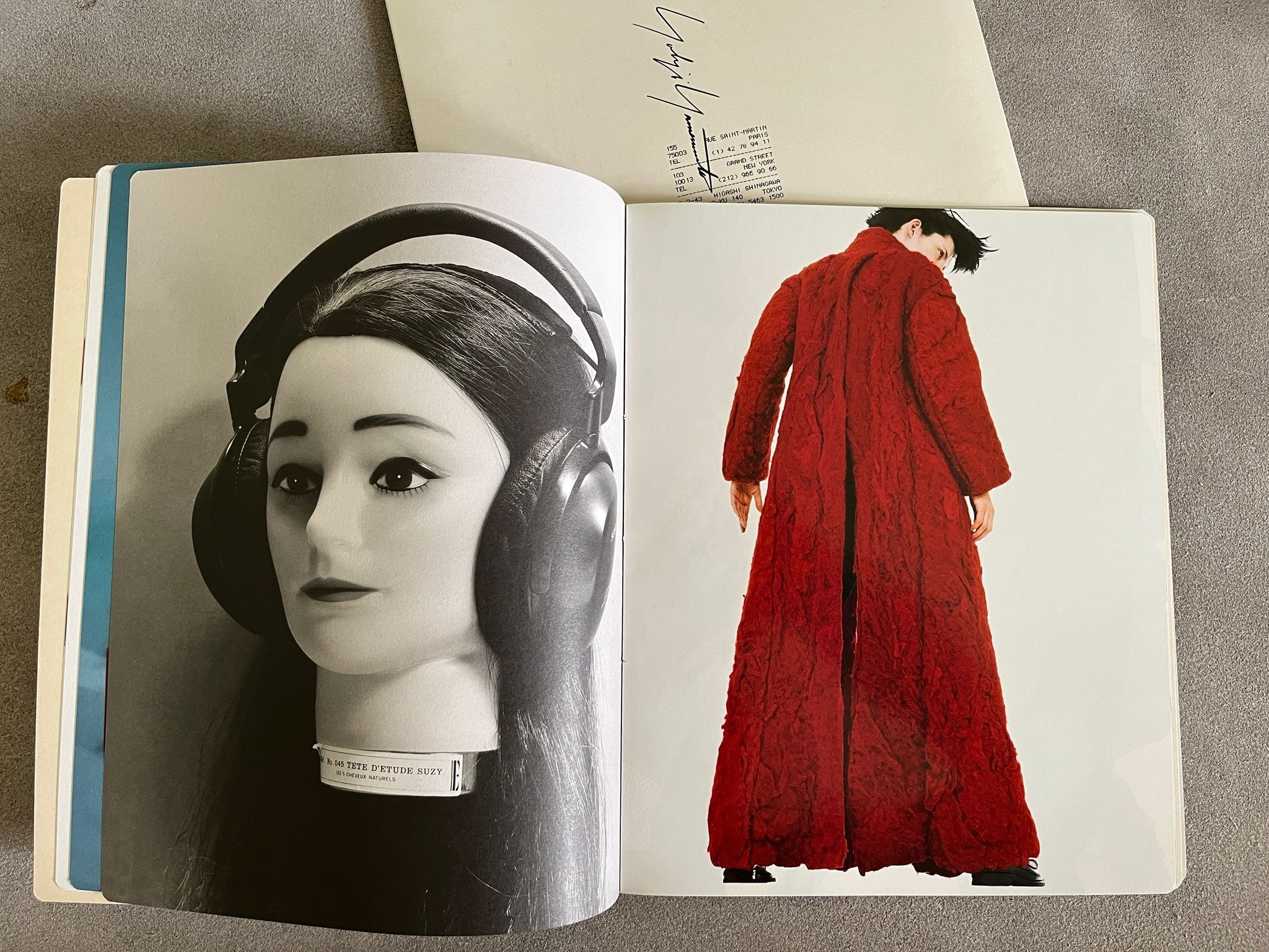 Yohji Yamamoto Yohji Yamamoto Catalog Autum/ Winter 1995/96 Size ONE SIZE - 7 Thumbnail
