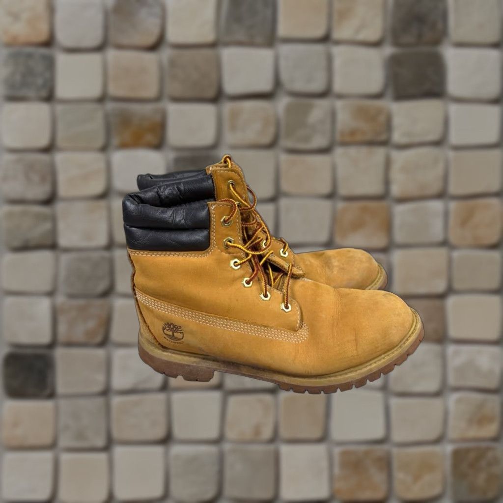 Timberland Timberland Boots Womens Size 9.5 M Waterville Double Collar Soft Toe Work Wheat Size US 10 / IT 40 - 1 Thumbnail