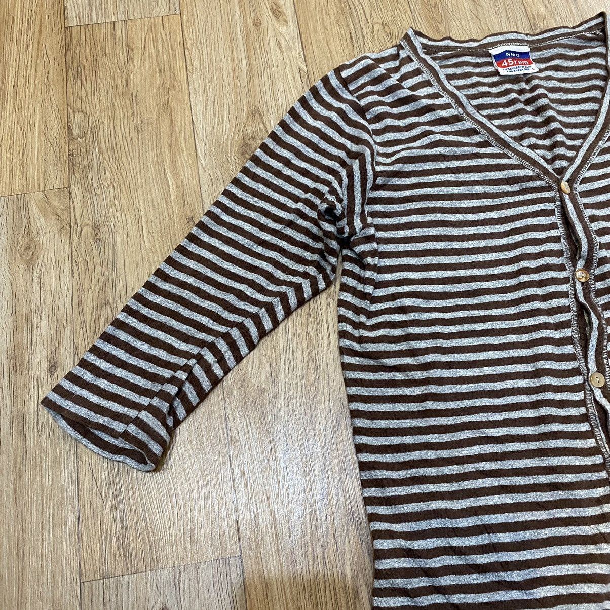 45rpm 2000s 45rpm Stripe Cardigan LS Size US XXS / EU 40 - 3 Thumbnail