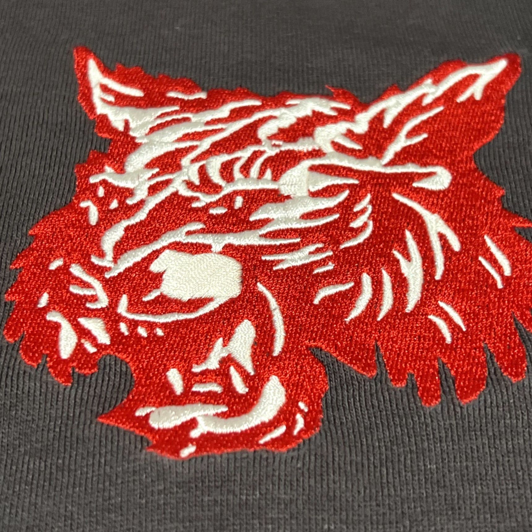 Vintage Sendero Provisions Sweatshirt Women’s 2XL Pullover Gray Embroidered Bobcat Size XXL / US 16-18 / IT 52-54 - 4 Thumbnail